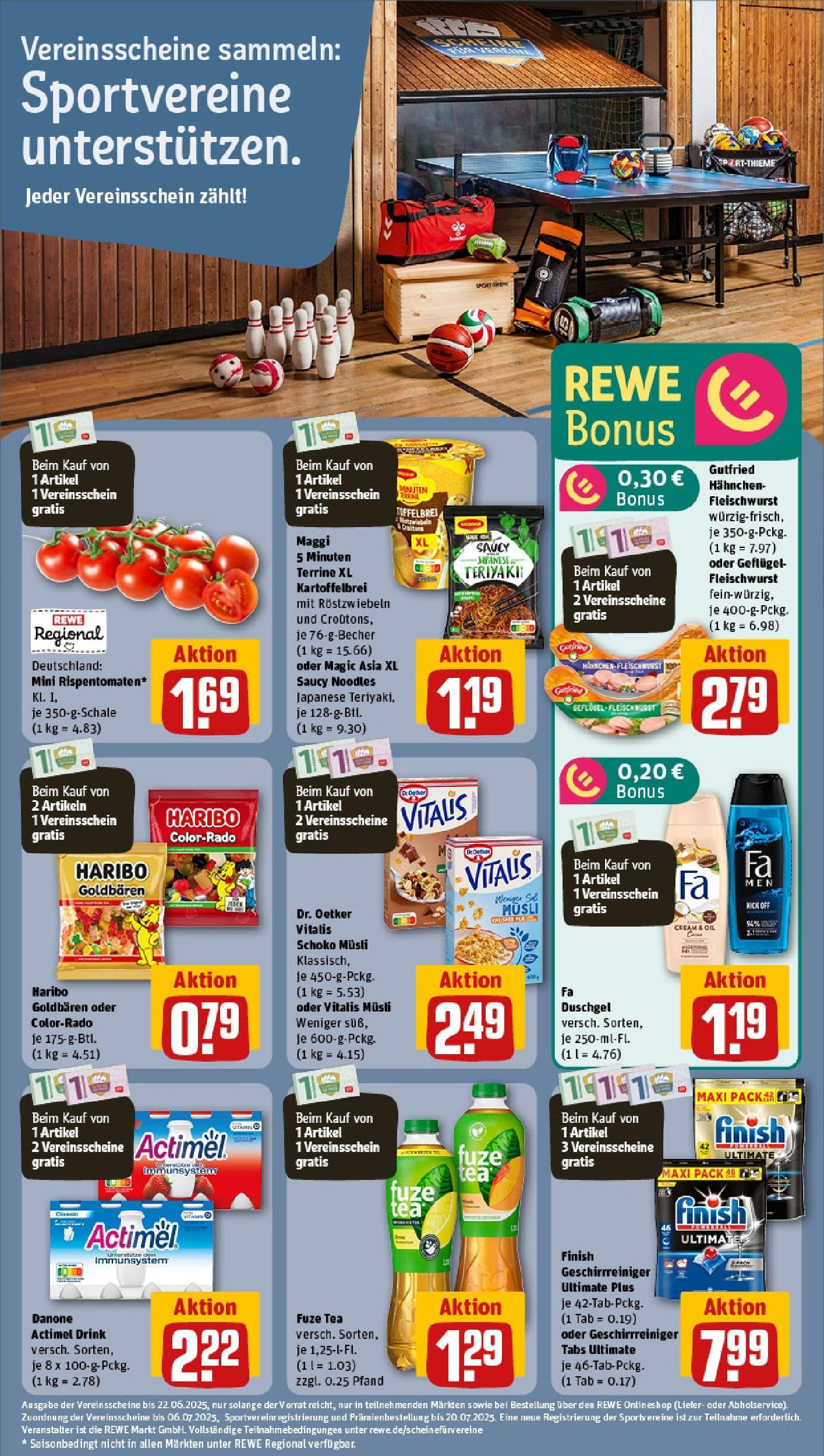 Rewe prospekt Weikersheim	 (ab 08.06.2025) zum Blättern » Angebote | Seite: 20