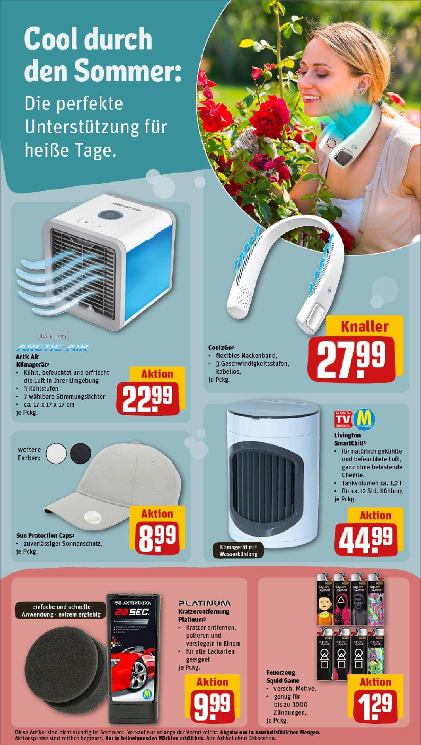 Rewe prospekt Hamburg/Rahlstedt	 (ab 08.06.2025) zum Blättern » Angebote | Seite: 26 | Produkte: Klimagerät