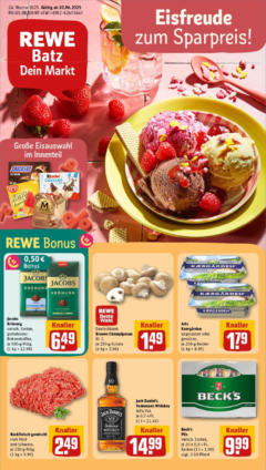 Vorschau von dem Prospekt des Geschäftes Rewe, gültig ab dem 08.06.2025