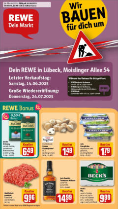 Rewe prospekt Lübeck	 gültig ab dem 08.06.2025