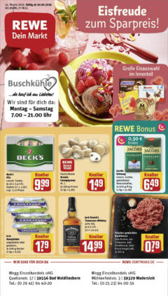 Rewe prospekt Lippstadt / Bad Waldliesborn	 - gültig ab dem 08.06.2025 | Seite: 29 | Produkte: Rosewein, Melone, Wein
