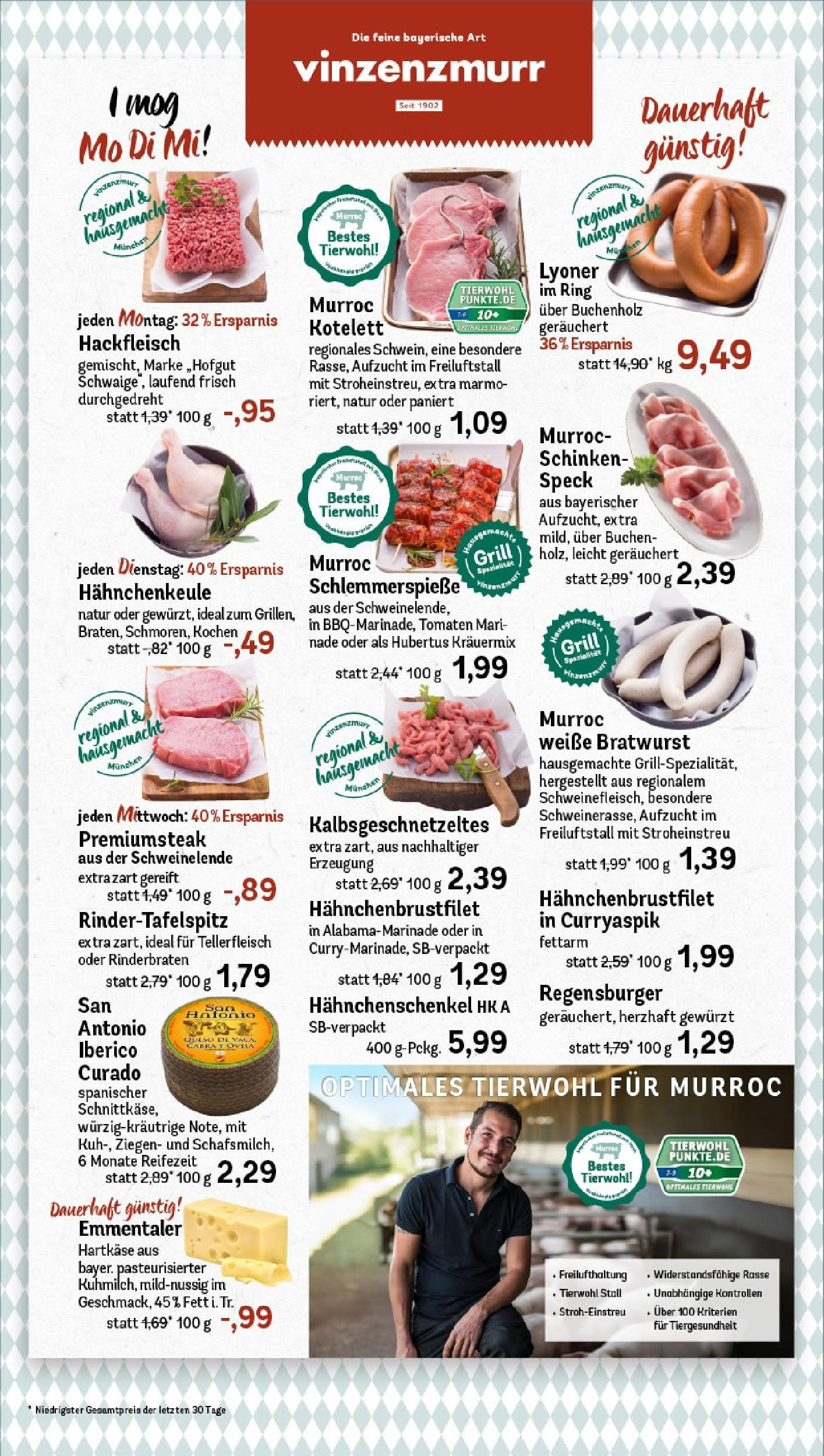 REWE Prospekt ab 08.06.2025 zum Blättern » Angebote | Seite: 8 | Produkte: Rinderbraten, Hahnchenschenkel, Bratwurst, Steak