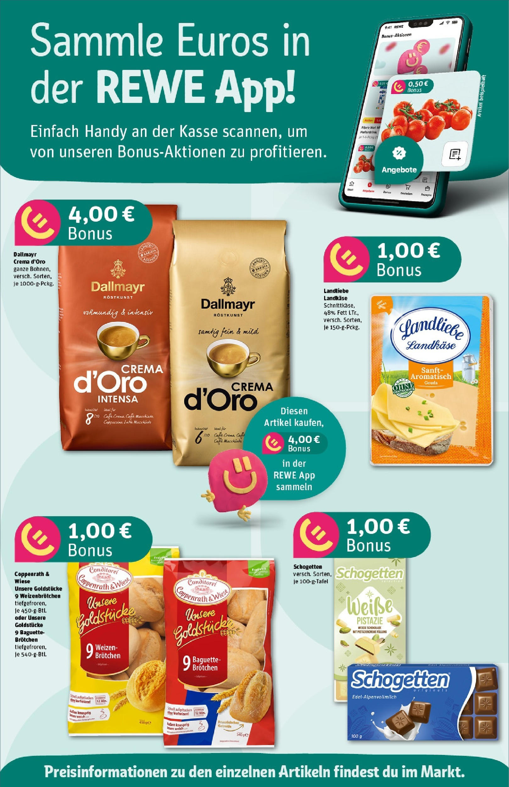 Rewe prospekt Chemnitz	 (ab 08.06.2025) zum Blättern » Angebote | Seite: 2 | Produkte: Gouda, Dallmayr, Alpro, Schogetten
