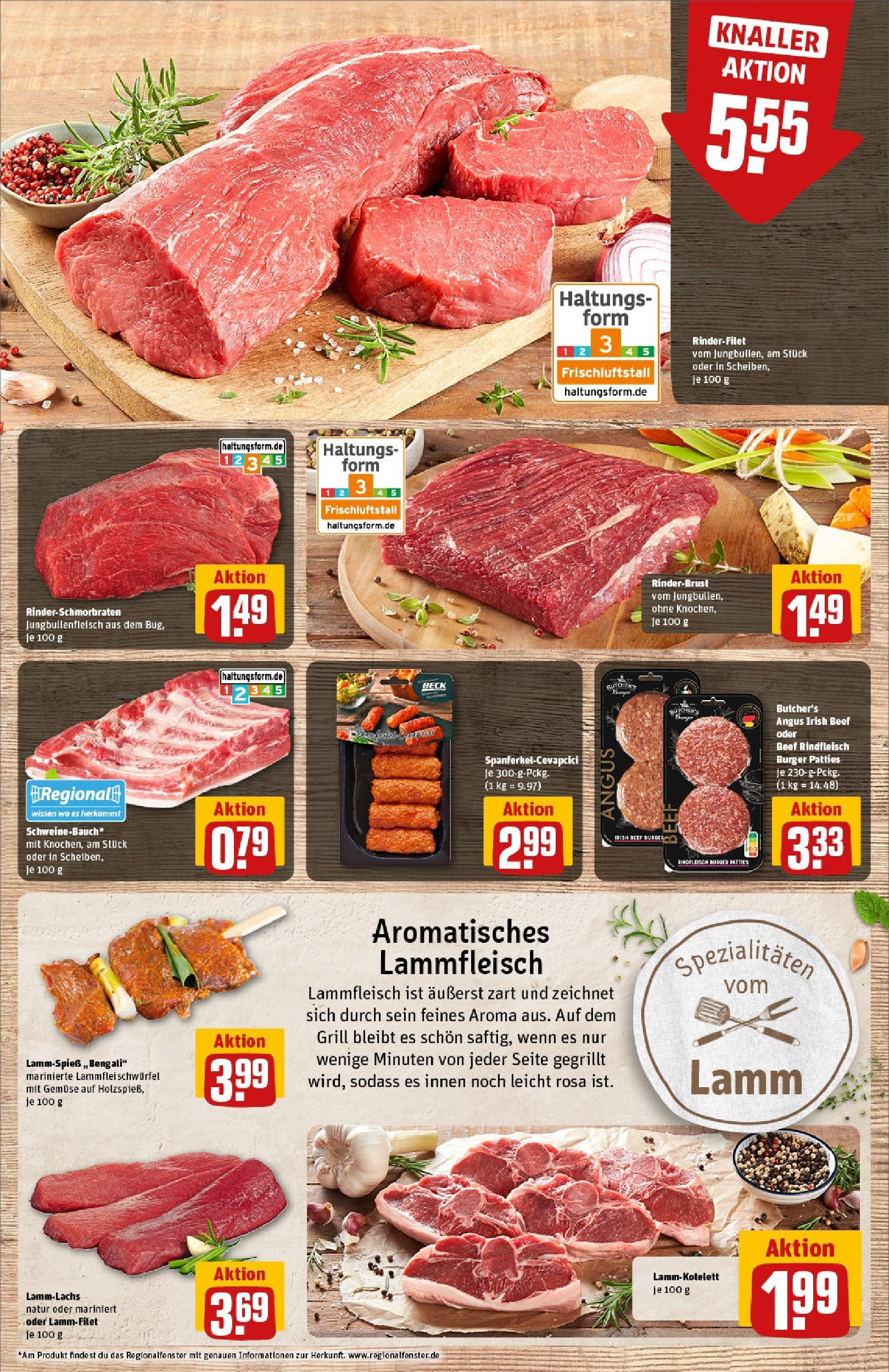 REWE Prospekt ab 08.06.2025 zum Blättern » Angebote | Seite: 9 | Produkte: Grill, Rinderfilet, Gemüse, Rindfleisch