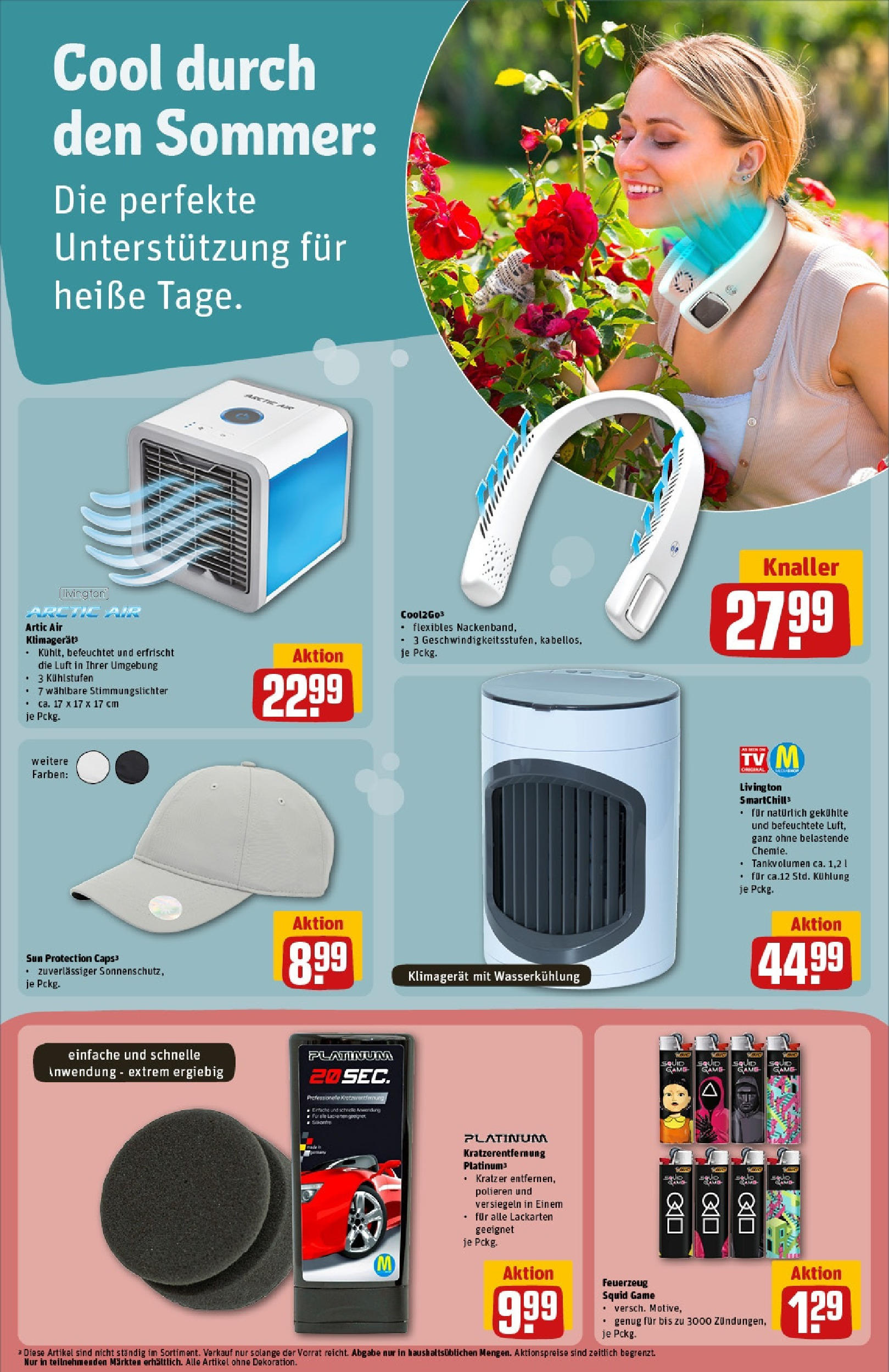 REWE Prospekt ab 08.06.2025 zum Blättern » Angebote | Seite: 24 | Produkte: Klimagerät, TV