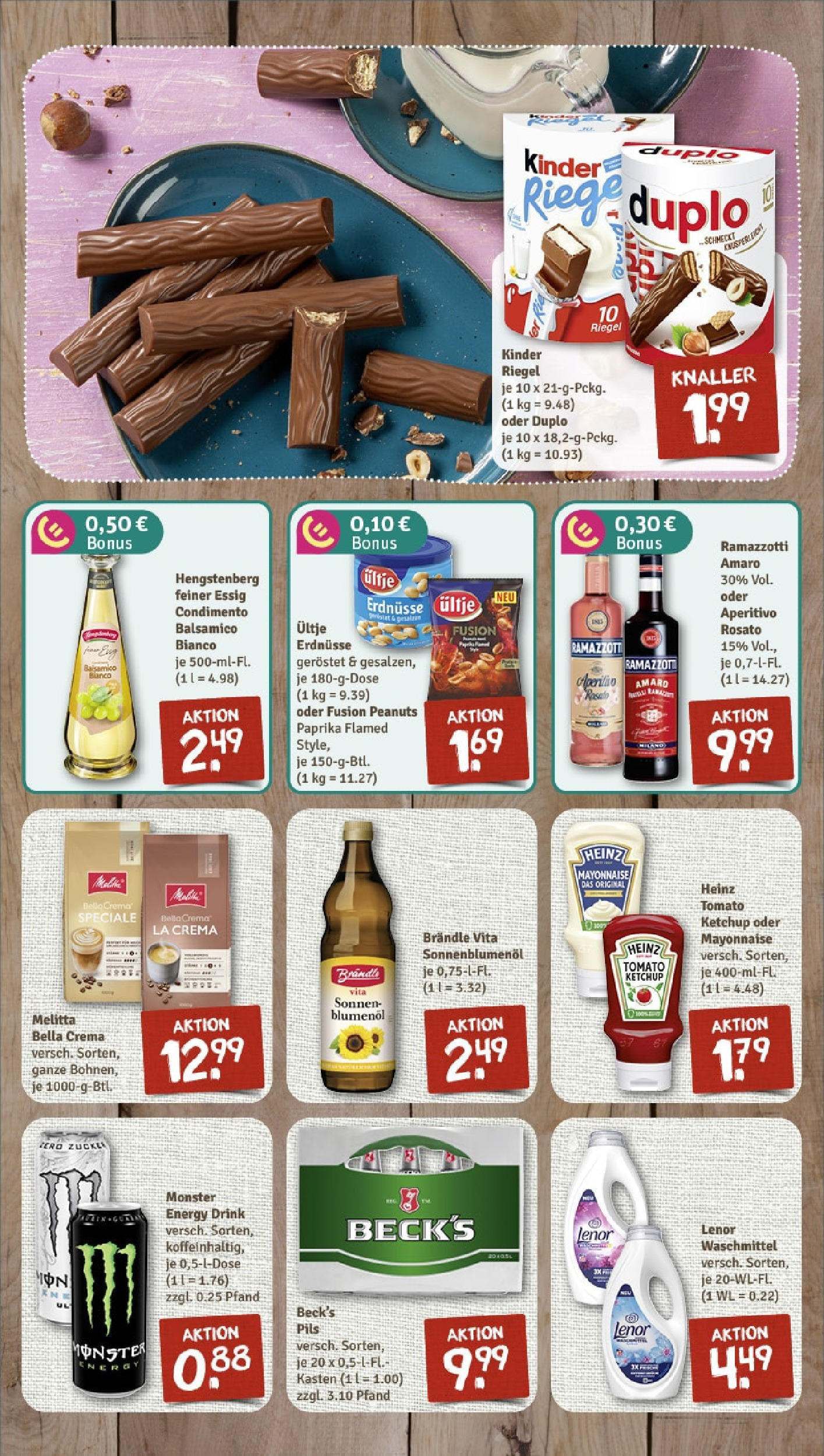 REWE Prospekt ab 08.06.2025 zum Blättern » Angebote | Seite: 6 | Produkte: Melitta, Energy, Pils, Mayonnaise