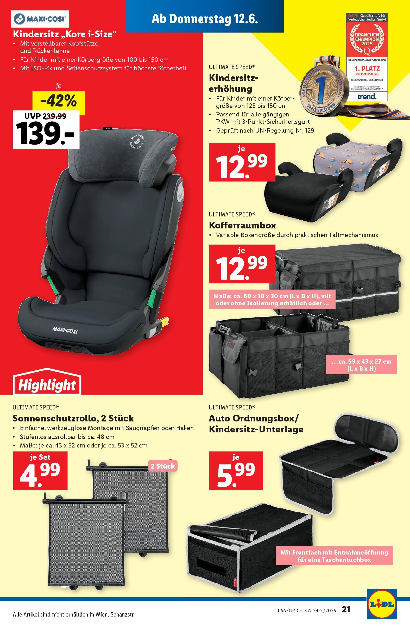 Lidl Flugblatt - Salzburg, Jenbach, Dornbirn ab 11.06.2025 ✳️ Angebote ab donnerstag | Seite: 23 Lidl Flugblatt - Salzburg, Jenbach, Dornbirn ab 11.06.2025 - Angebote ab donnerstag | Seite: 23