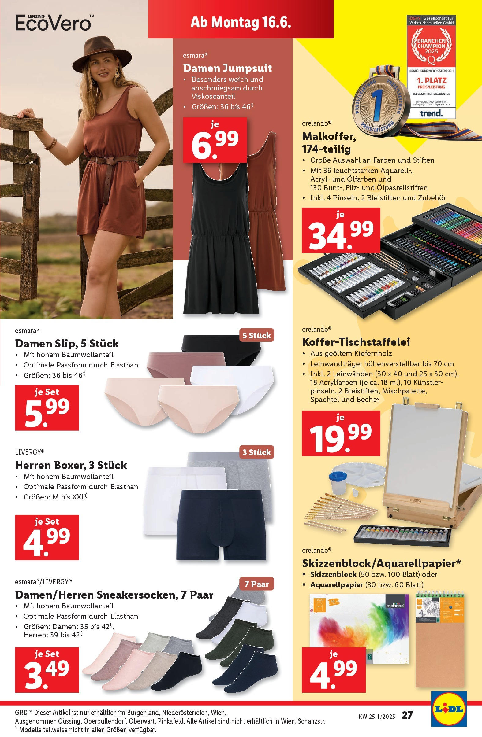 Lidl Flugblatt - Wien ab 11.06.2025 - Angebote ab donnerstag | Seite: 31