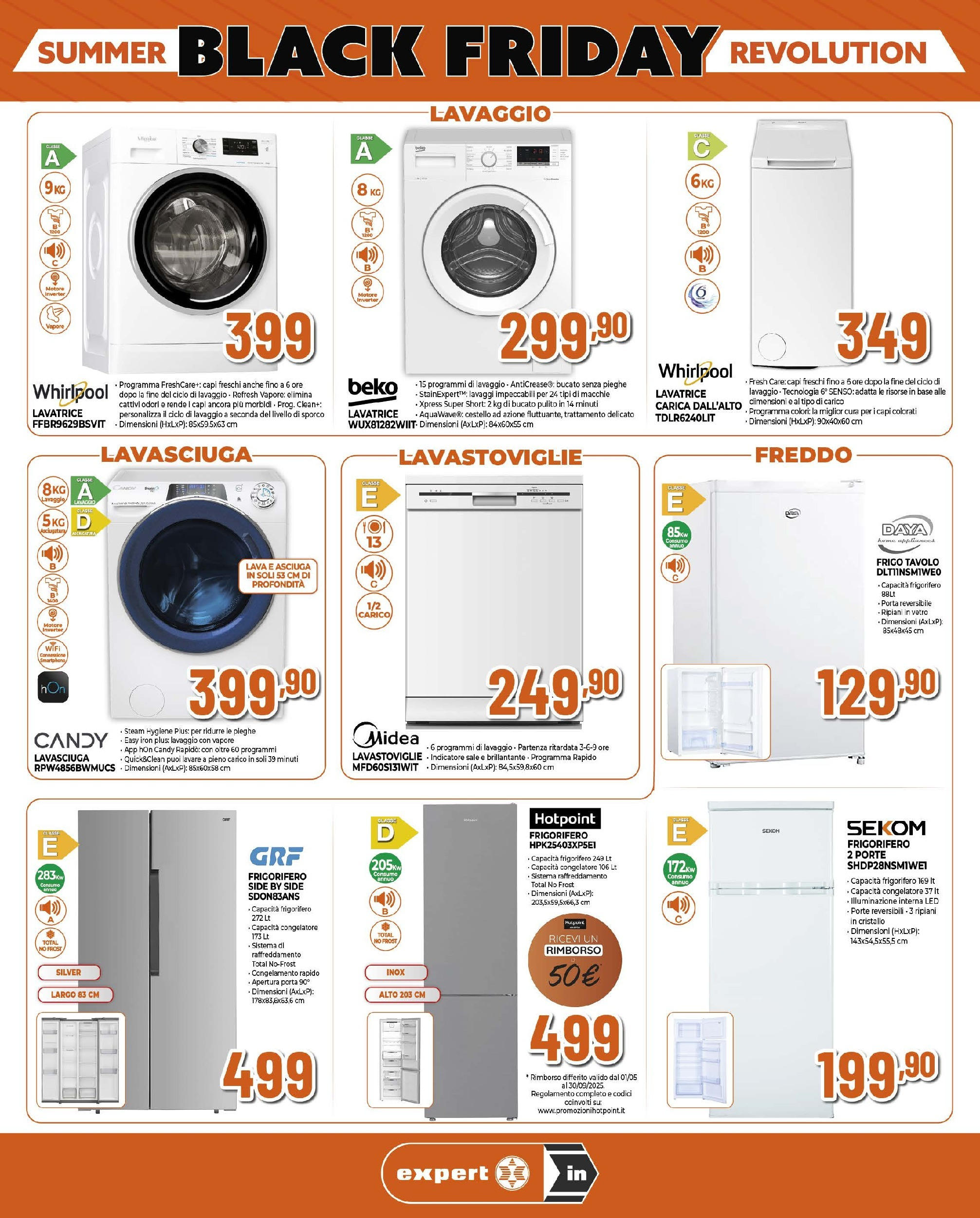 Anteprima volantino Ipercoop dal ﻿05/06/2025﻿ ﻿- nuovo offerte | Pagina: 6 | Prodotti: Top, Lavatrice, Frigorifero, Tavolo