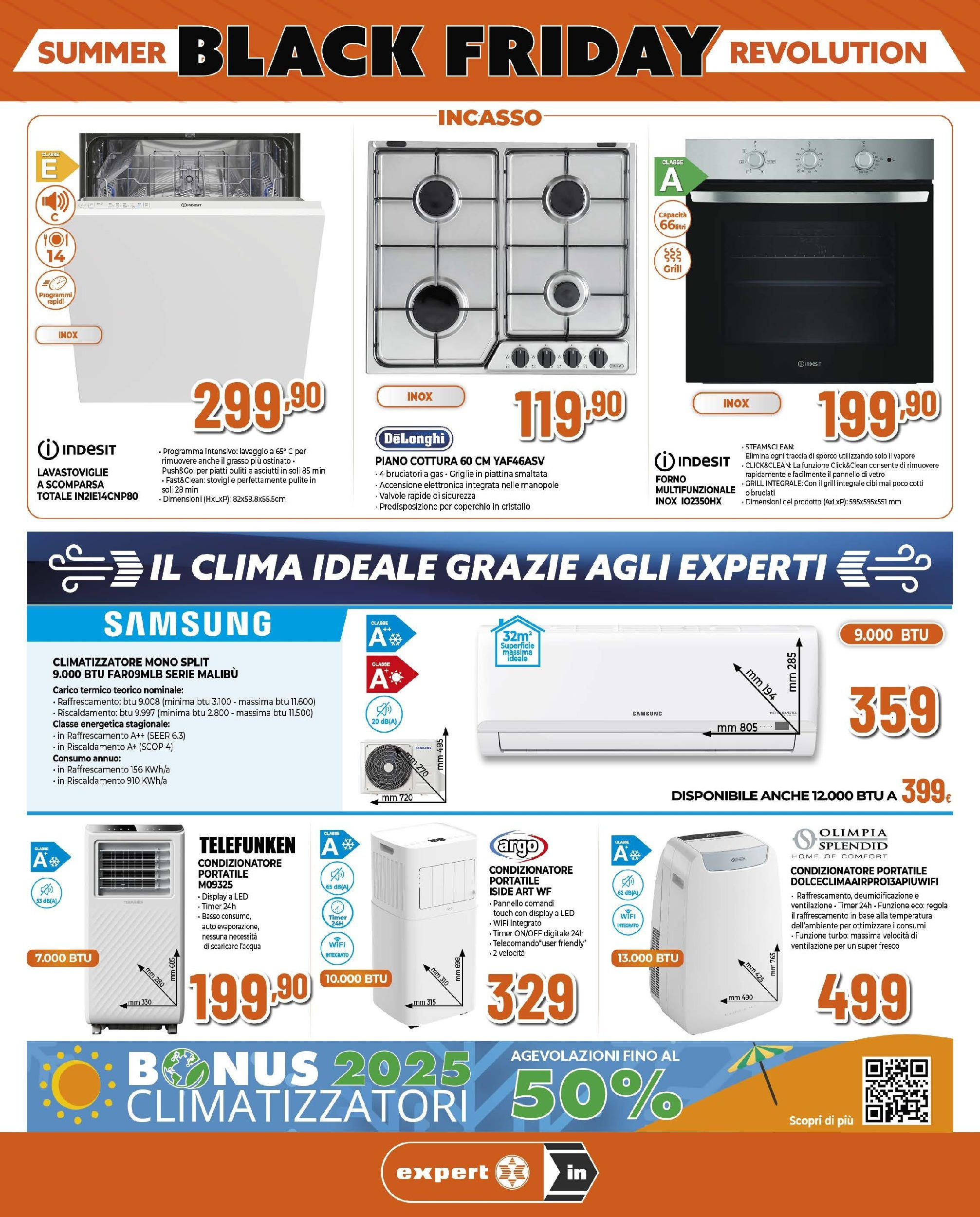 Anteprima volantino Ipercoop dal ﻿05/06/2025﻿ ﻿- nuovo offerte | Pagina: 7 | Prodotti: Climatizzatore, Telecomando, Piano cottura, Samsung