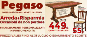 Prezzi validi fino al 31 luglio o esaurimento scorte
