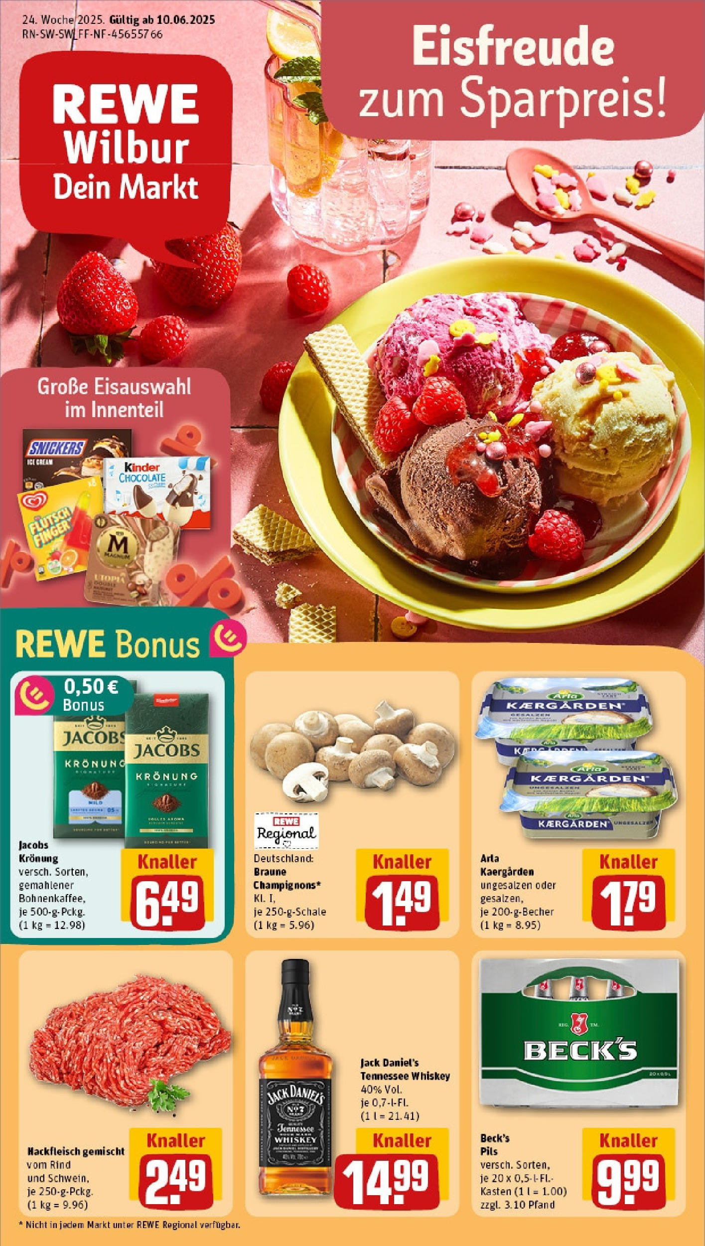 Rewe prospekt Weikersheim	 (ab 08.06.2025) zum Blättern » Angebote | Seite: 1