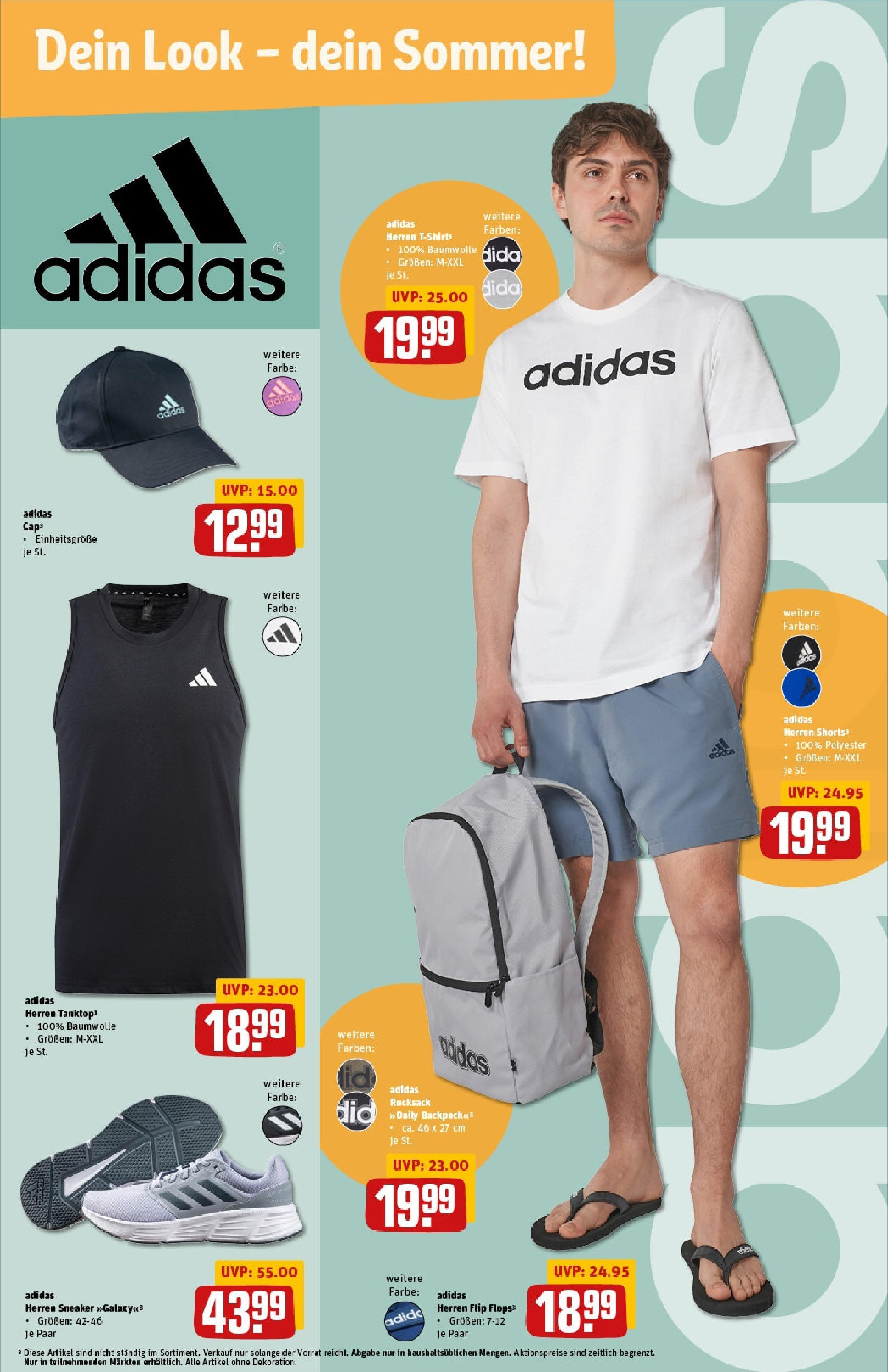 REWE Prospekt ab 08.06.2025 zum Blättern » Angebote | Seite: 36 | Produkte: Top, T-Shirt, Flip Flops, Flops
