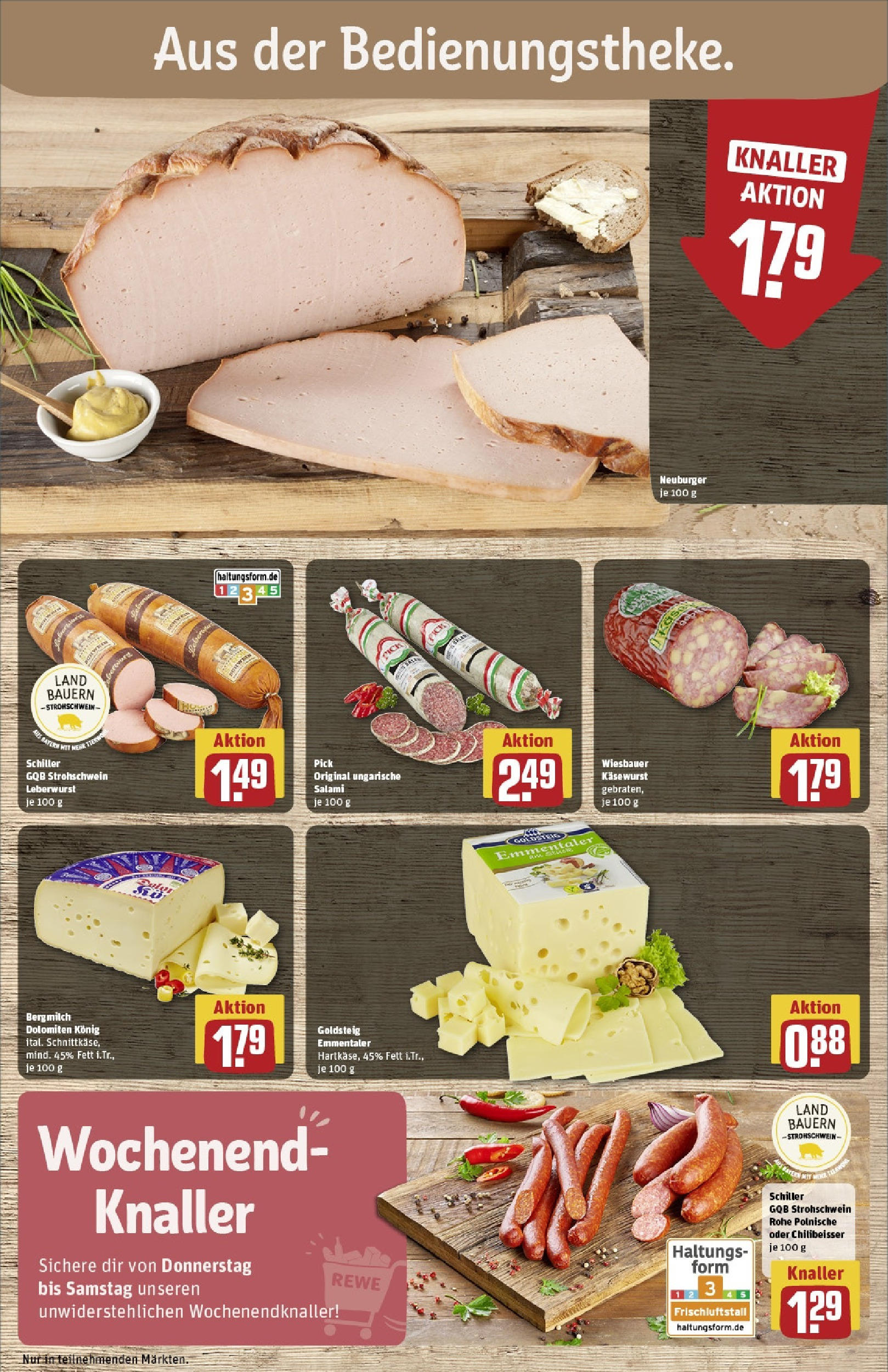 REWE Prospekt ab 08.06.2025 zum Blättern » Angebote | Seite: 11 | Produkte: Salami