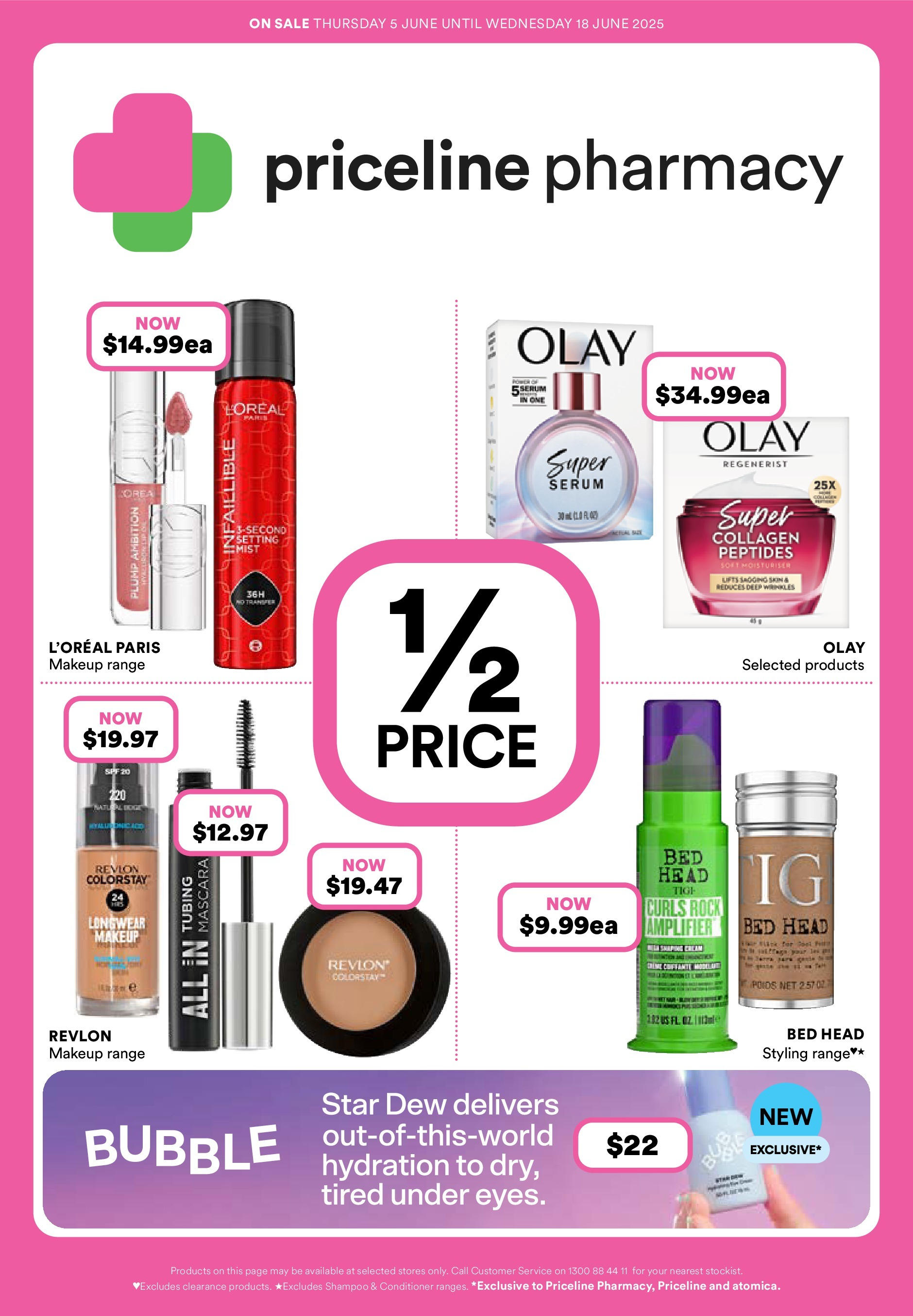 Priceline Pharmacy catalogue valid from 04/06/2025 - page 1