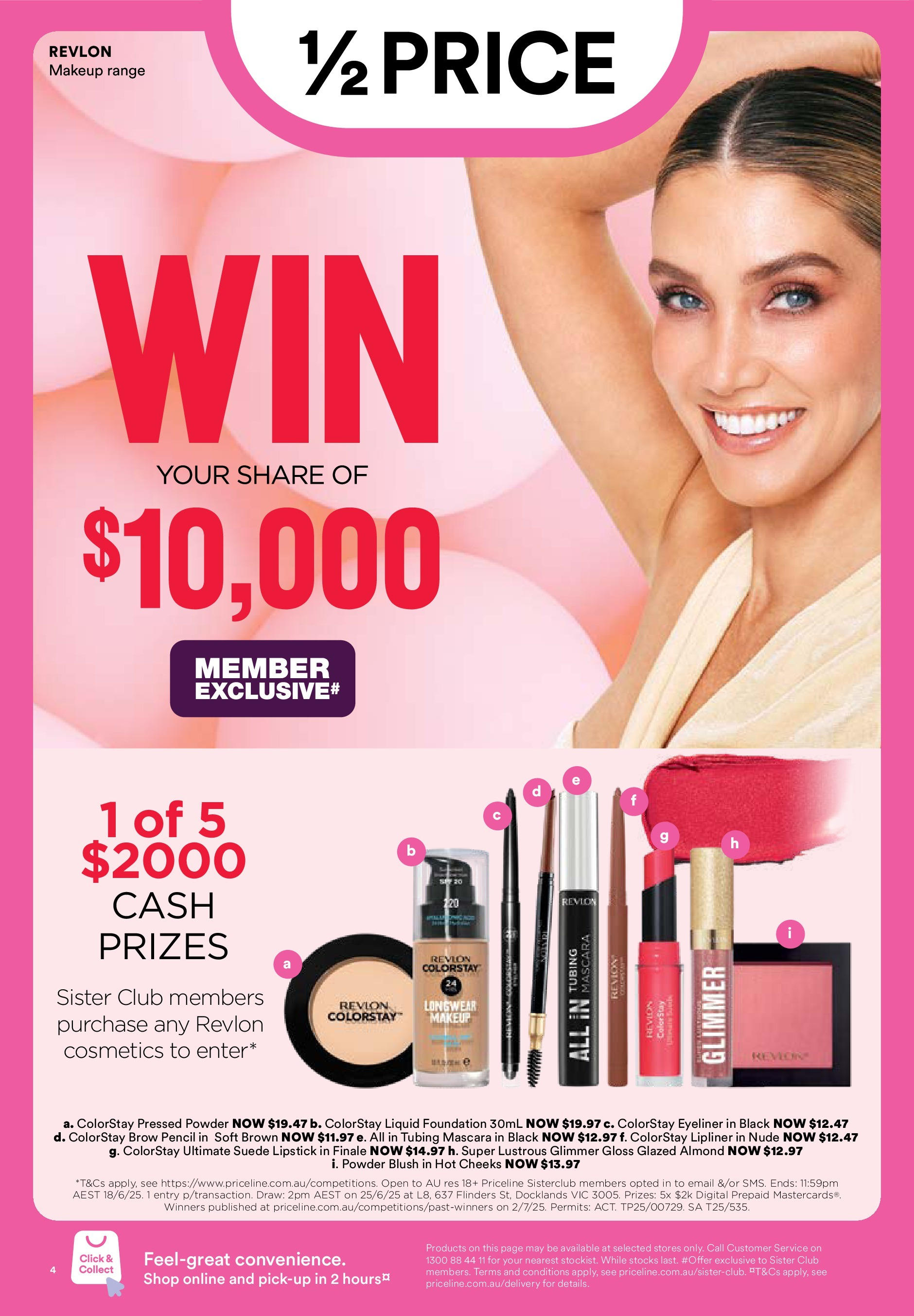 Priceline Pharmacy  Catalogue  - 04/06/2025 > weekly / monthly specials | Page: 5 | Products: Brush, Water, Zeleni čaj, Vitamin