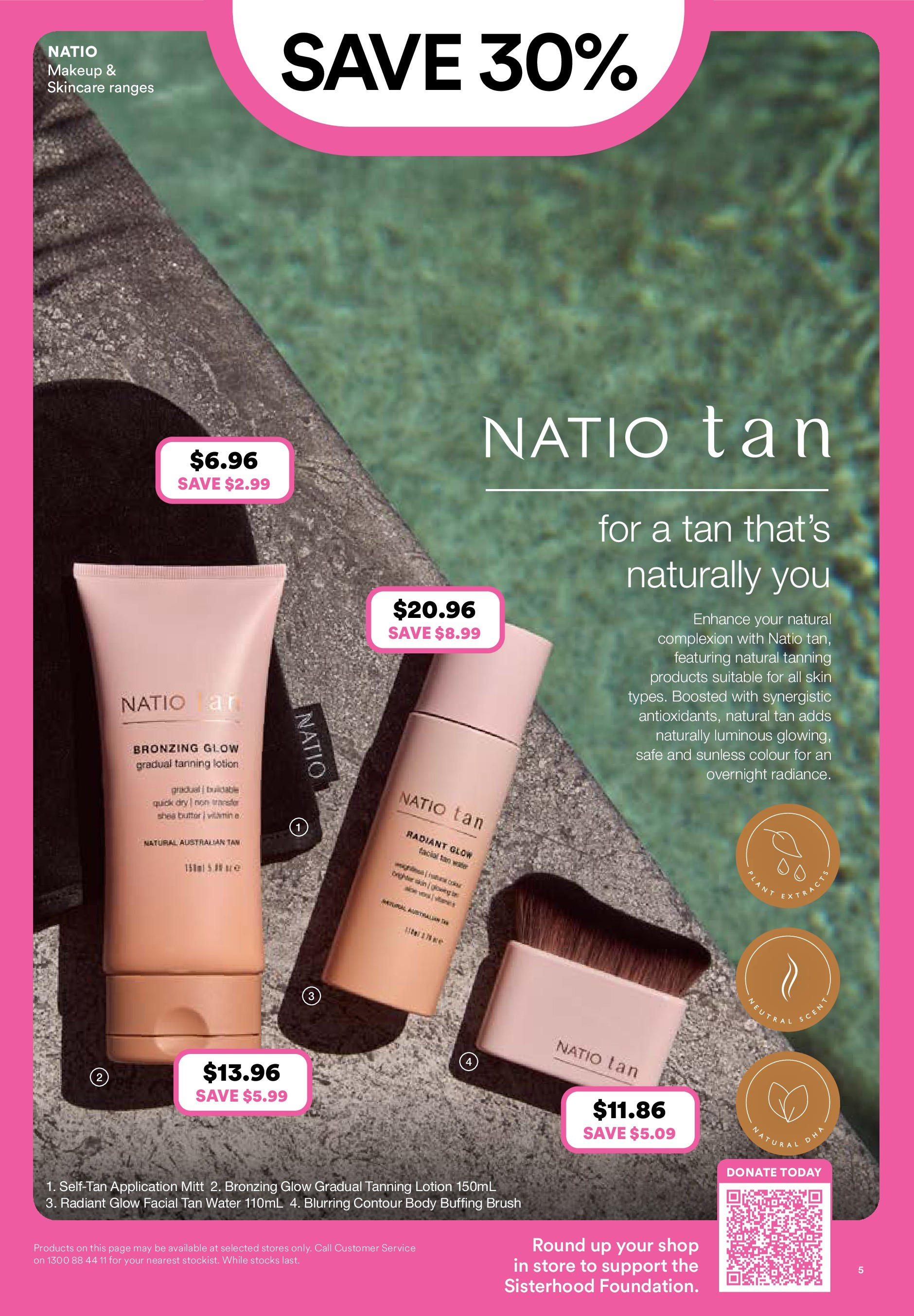 Priceline Pharmacy  Catalogue  - 04/06/2025 > weekly / monthly specials | Page: 6 | Products: Bronzer, Oil, Foundation, Vitamin