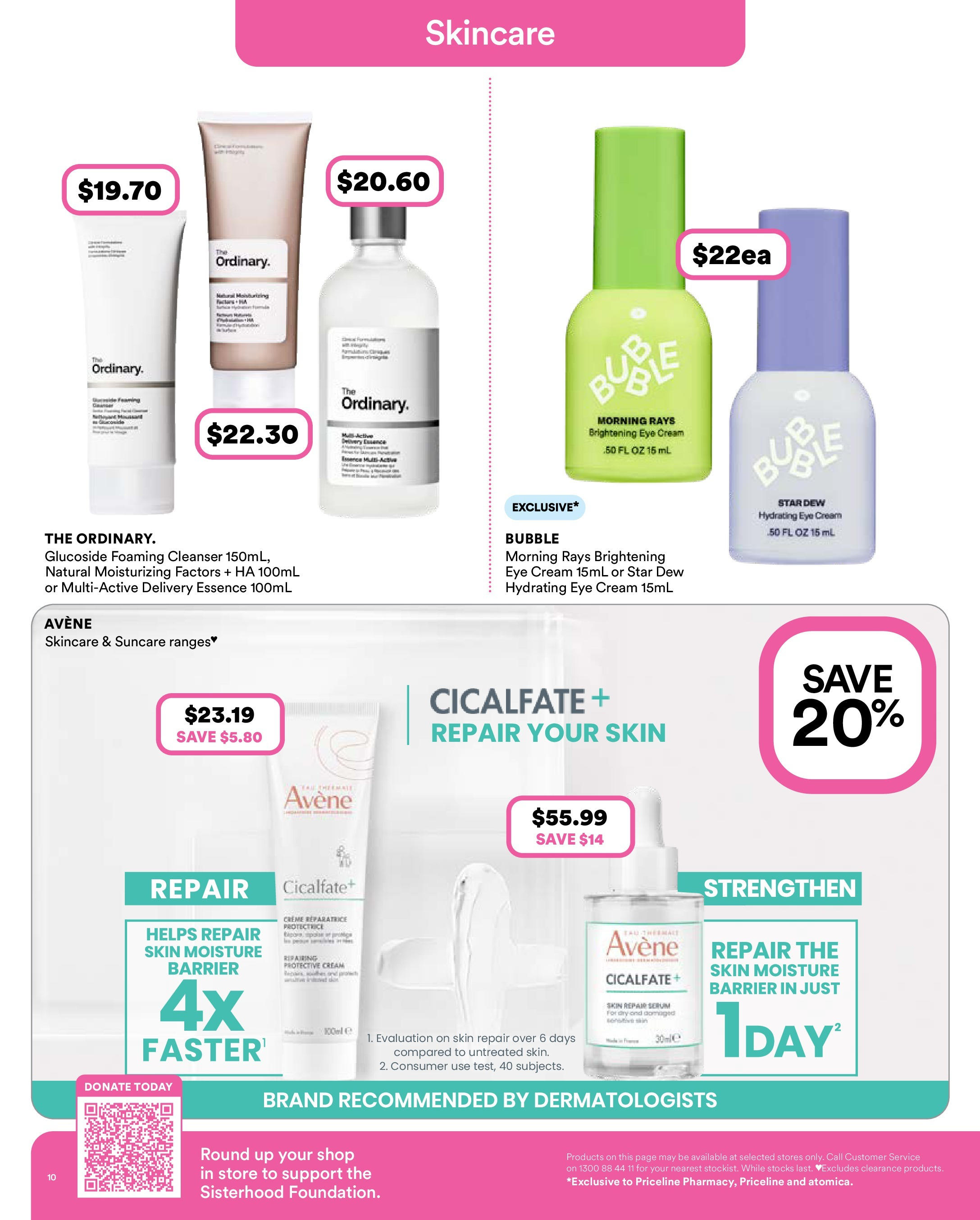 Priceline Pharmacy  Catalogue  - 04/06/2025 > weekly / monthly specials | Page: 11 | Products: Mask, Honey, Lotion, Cream