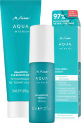 M. Asam Gesichtspflegeset Aqua Intense Hyaluron 2tlg, Gesichtsserum + Reinigungsgel