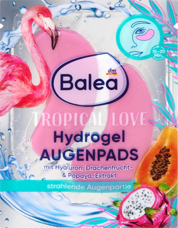 Balea Augenpads Tropical Love Flamingo (1 Paar)