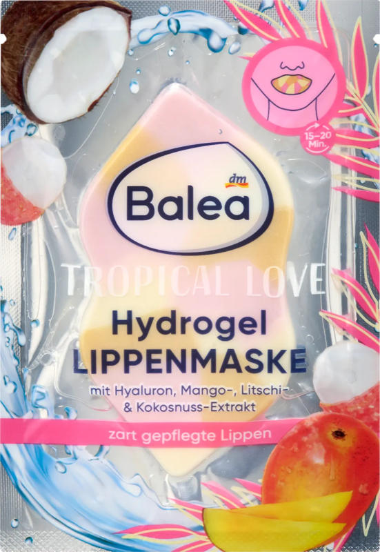 Balea Lippenmaske Tropical Love Früchte