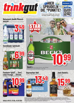 Trinkgut prospekt Weissach Im Tal	 gültig ab dem 08.06.2025