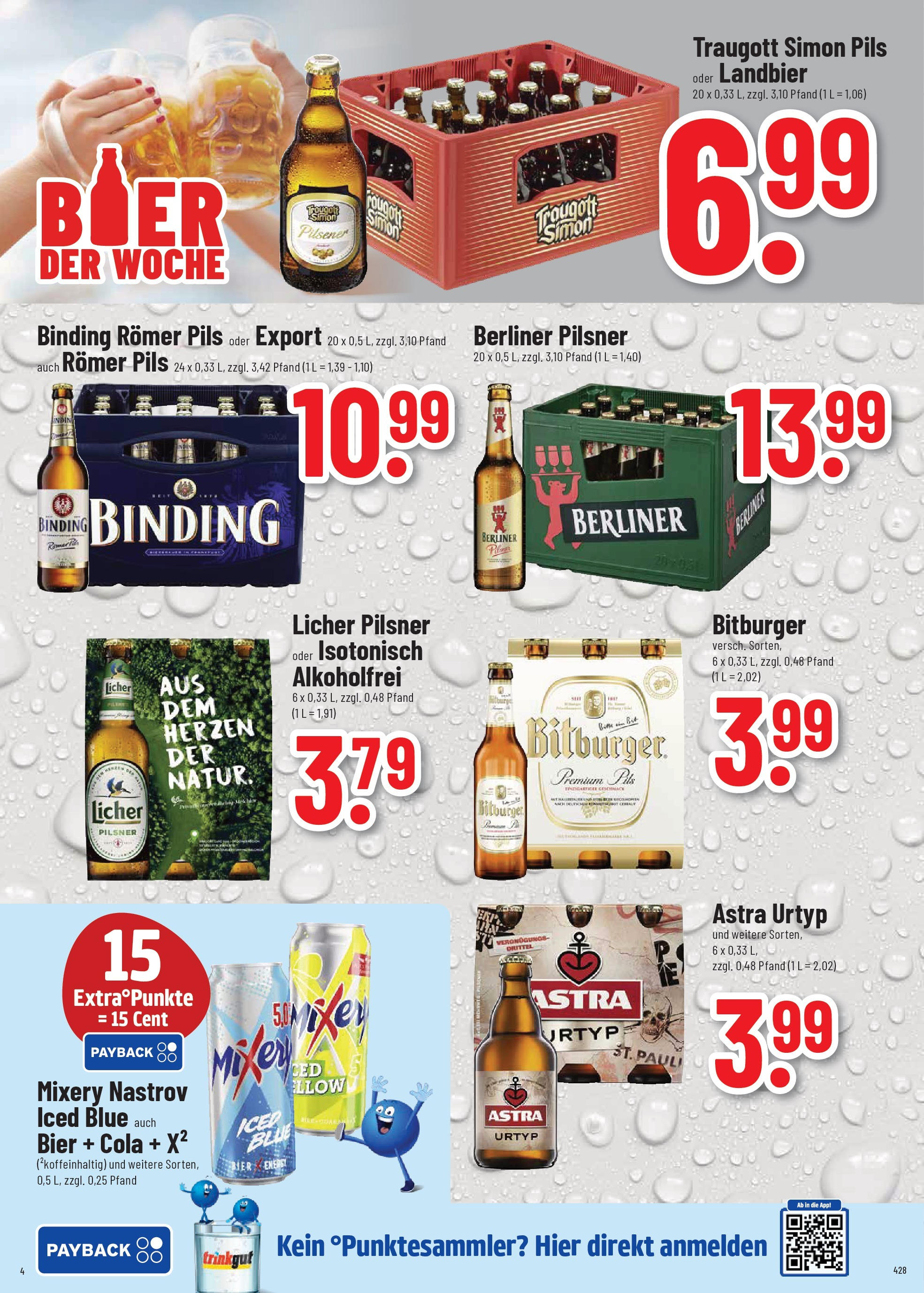 Trinkgut prospekt Frankfurt A.M.	 (ab 08.06.2025) » Angebote online | Seite: 4 | Produkte: Energy, Pils, Mixery, Berliner pilsner