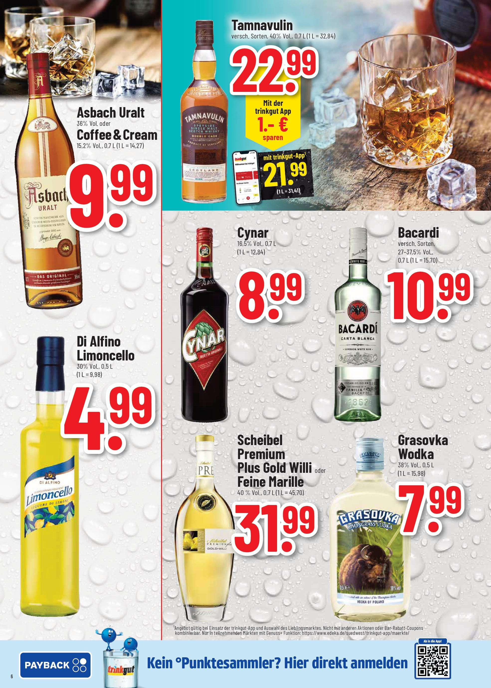 Trinkgut prospekt Worms	 (ab 08.06.2025) » Angebote online | Seite: 6 | Produkte: Whisky, Limoncello, Vodka, Wodka