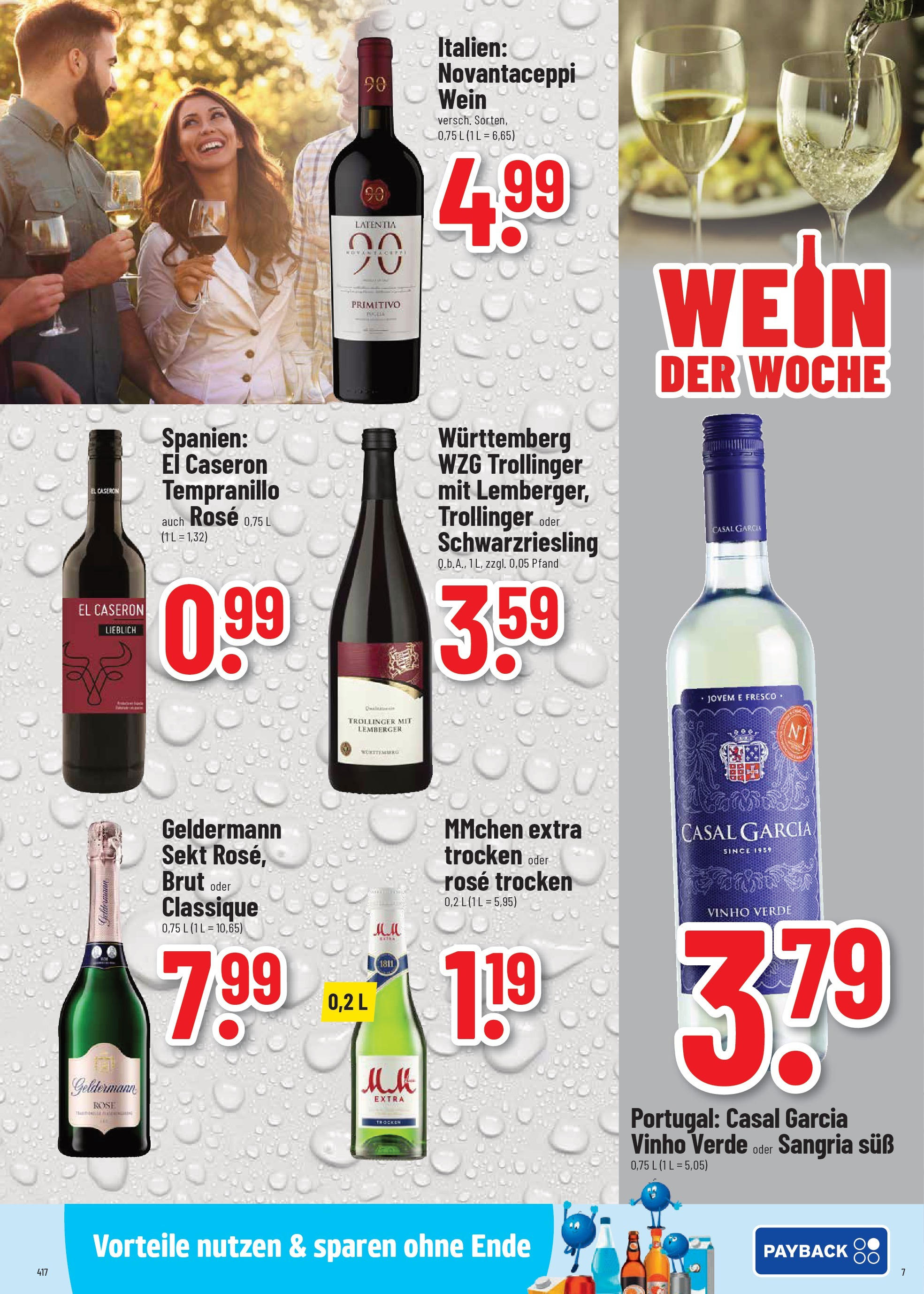 Trinkgut prospekt Weissach Im Tal	 (ab 08.06.2025) » Angebote online | Seite: 7 | Produkte: Sekt, Wein
