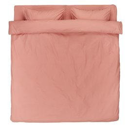 JYSK Lenjerie pat+cearșaf DAISY 200x220 roz