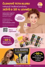 Teta drogerie Klub leták č. 12 - 2025 – do 17.06.2025