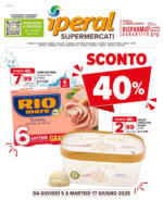 Iperal Sconto 40% - al 17.06.2025