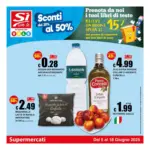 Si con te supermercati Sconti dal 25% al 50% - al 18.06.2025