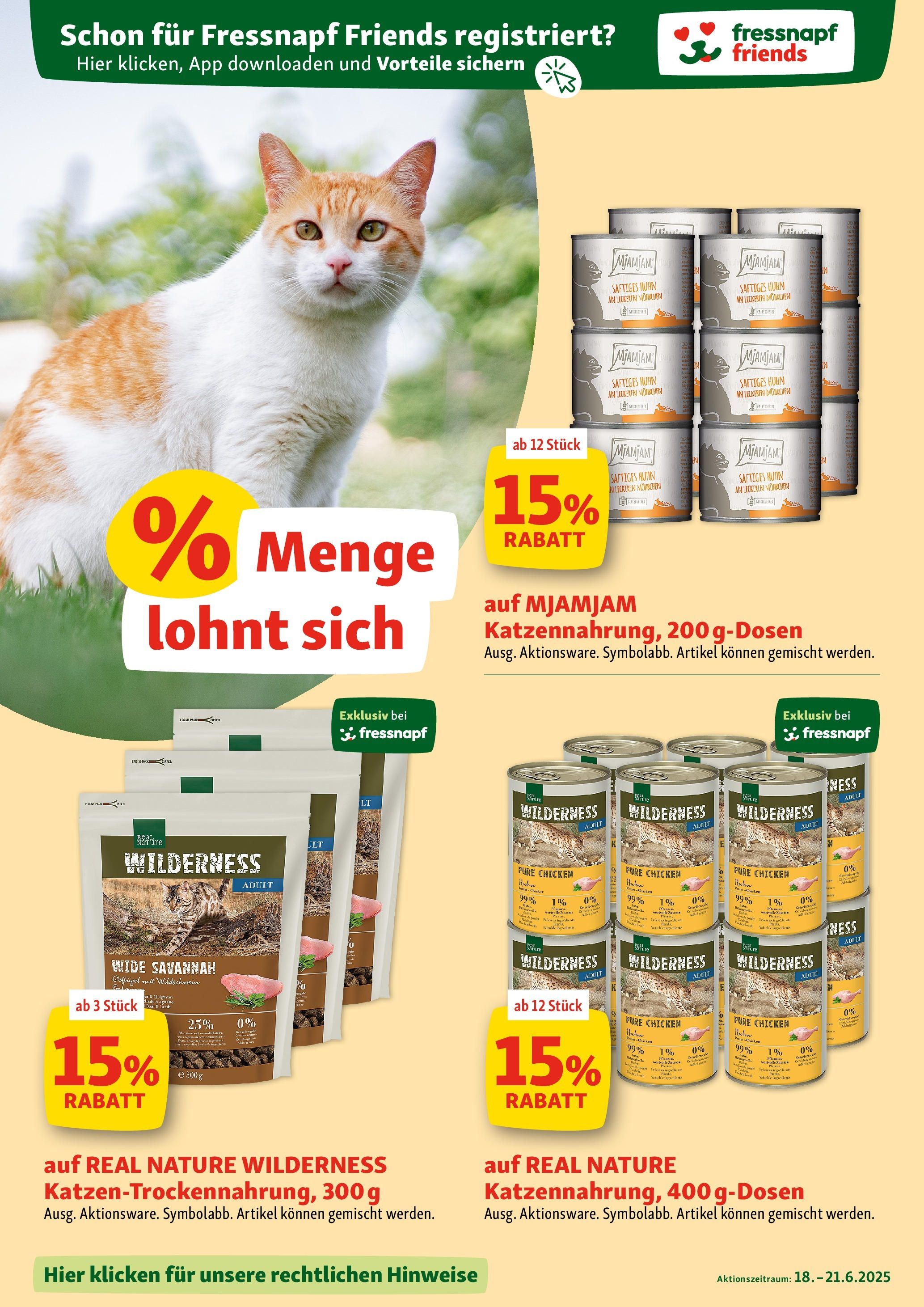 Fressnapf - Fressnapf Angebote 18.06. bis 21.06. von 17.06.2025 - Aktuelle Angebote | Seite: 6