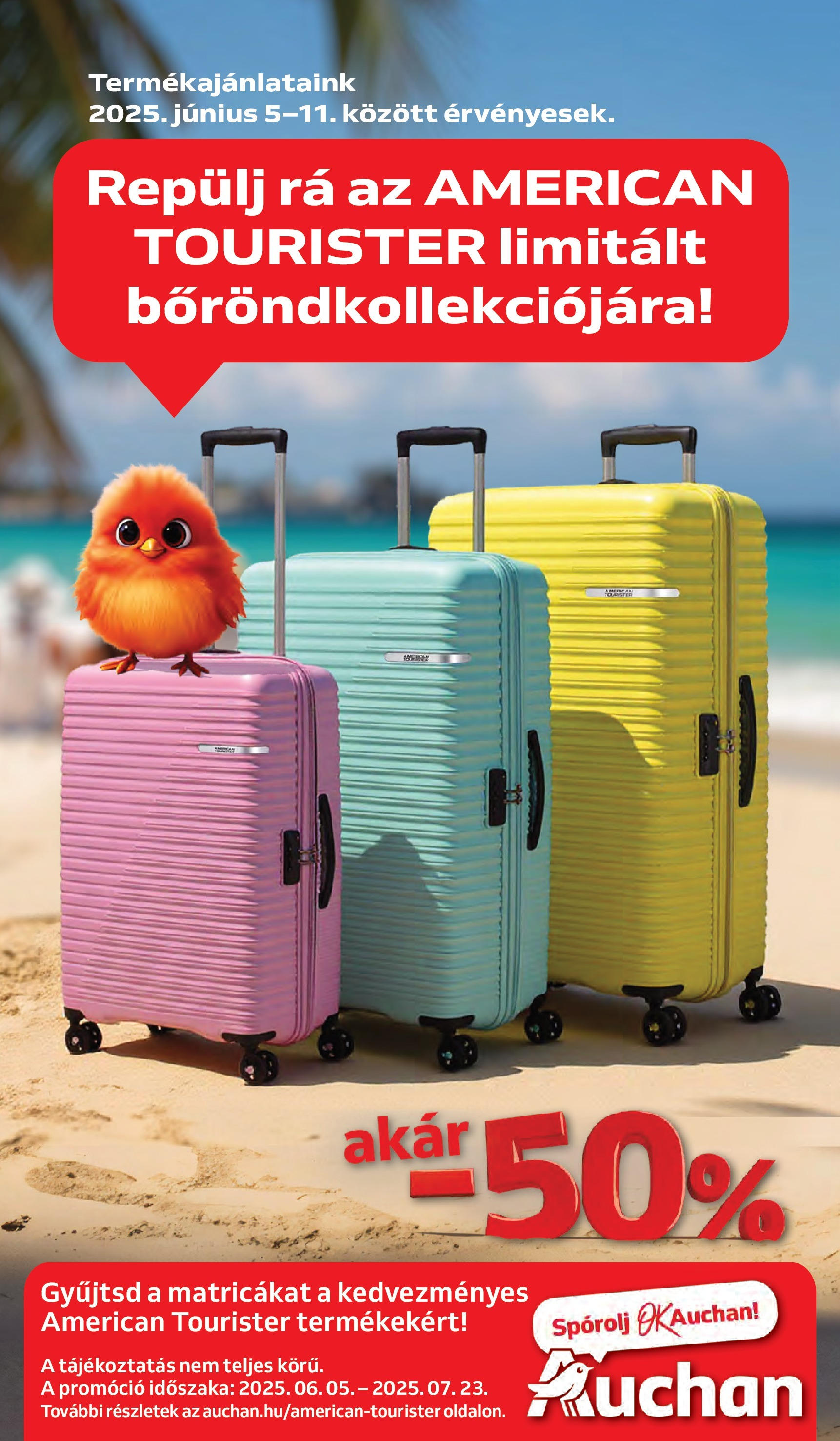 Auchan Akciós újság - 2025.06.05. -tól/töl > akció, lapozható szórólap 🛍️ | Oldal: 1