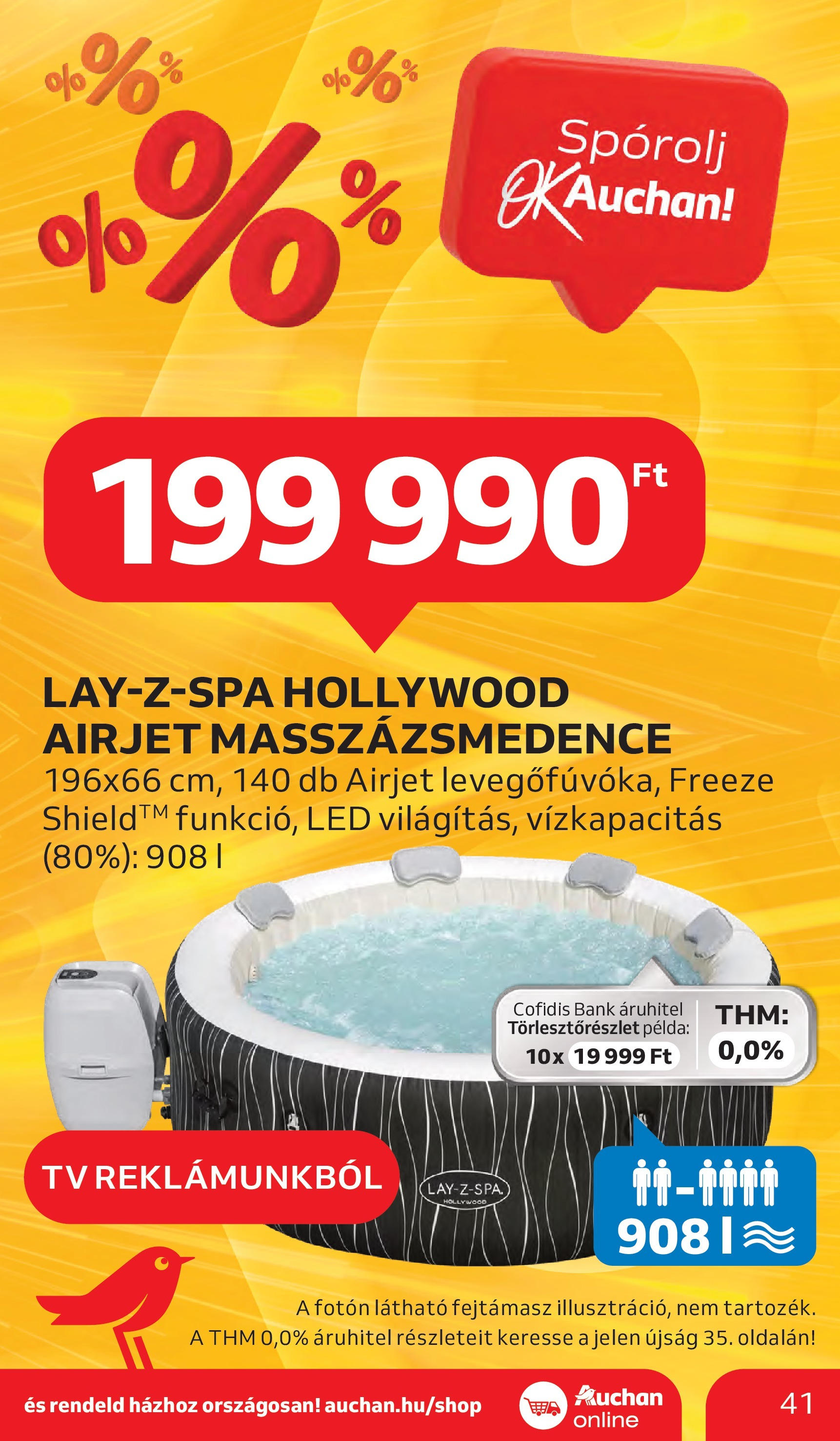 Auchan Akciós újság - 2025.06.05. -tól/töl > akció, lapozható szórólap 🛍️ | Oldal: 41 | Termékek: TV