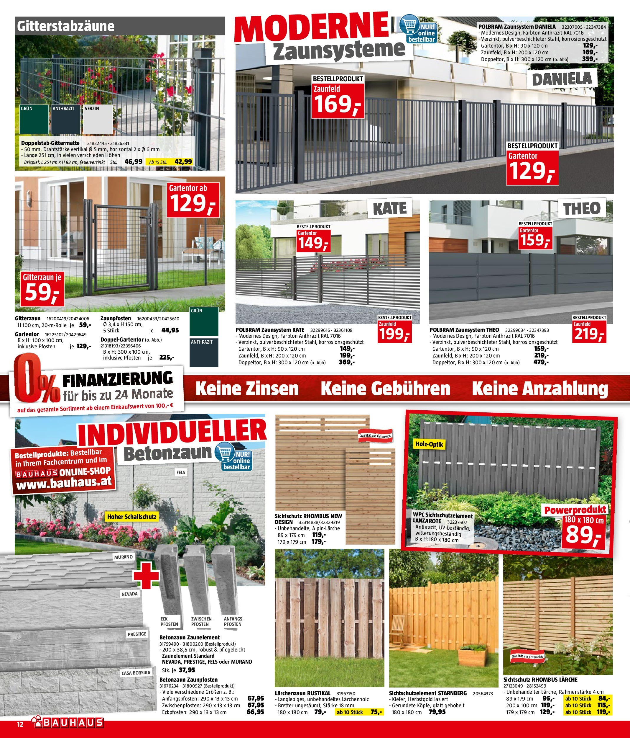 Bauhaus Prospekt aktuell von 17.06.2025 - Aktuelle Angebote | Seite: 12