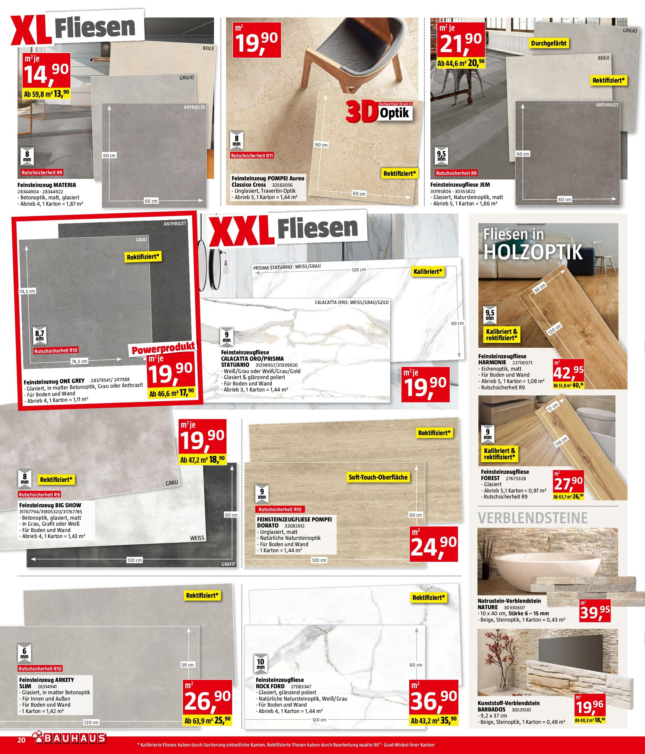 Bauhaus Prospekt aktuell von 17.06.2025 - Aktuelle Angebote | Seite: 20 | Produkte: Rock
