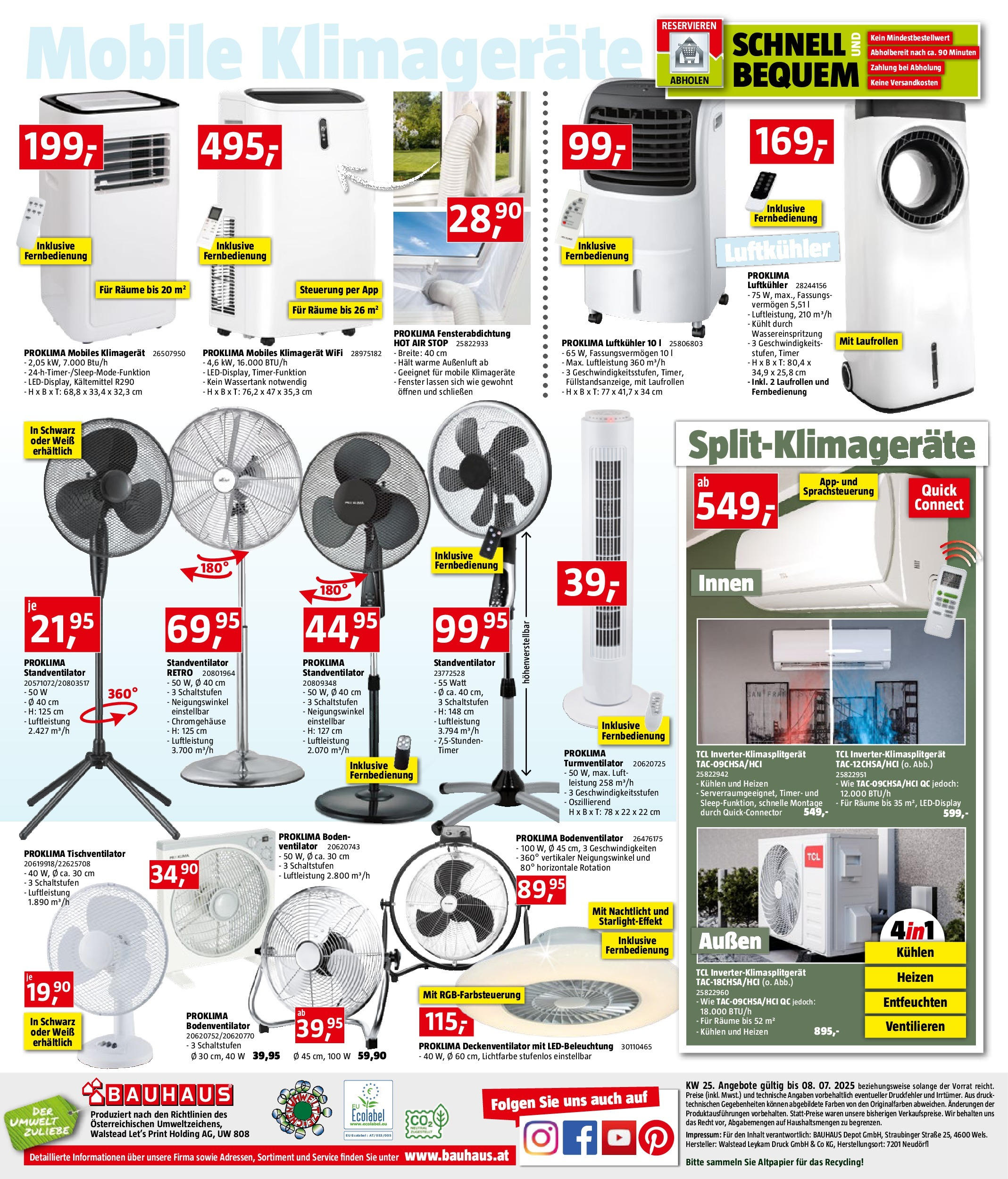 Bauhaus Prospekt aktuell von 17.06.2025 - Aktuelle Angebote | Seite: 24 | Produkte: Ventilator