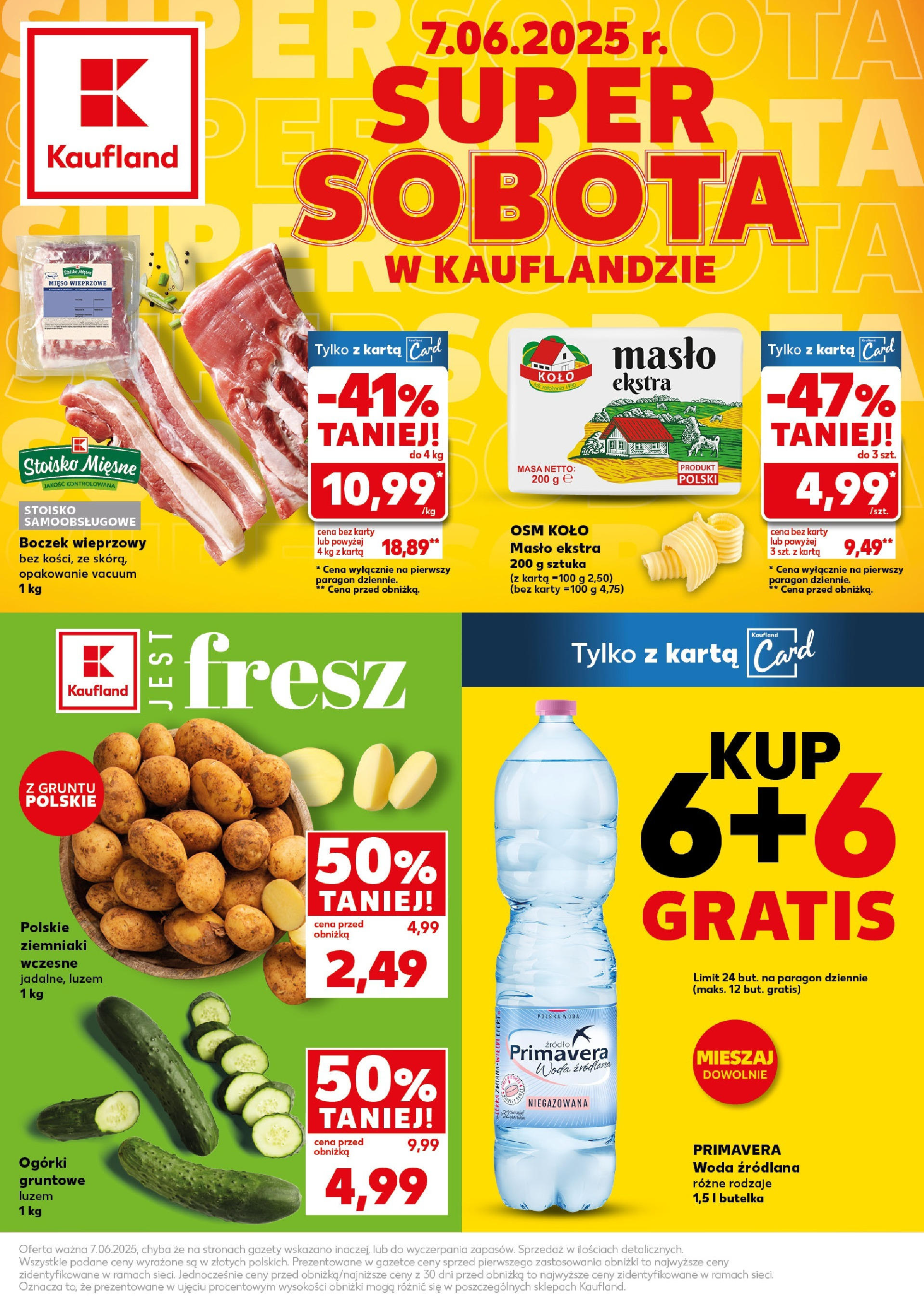 KAUFLAND gazetka promocyjna 07.06.2025 - Promocje - Numer strony 1