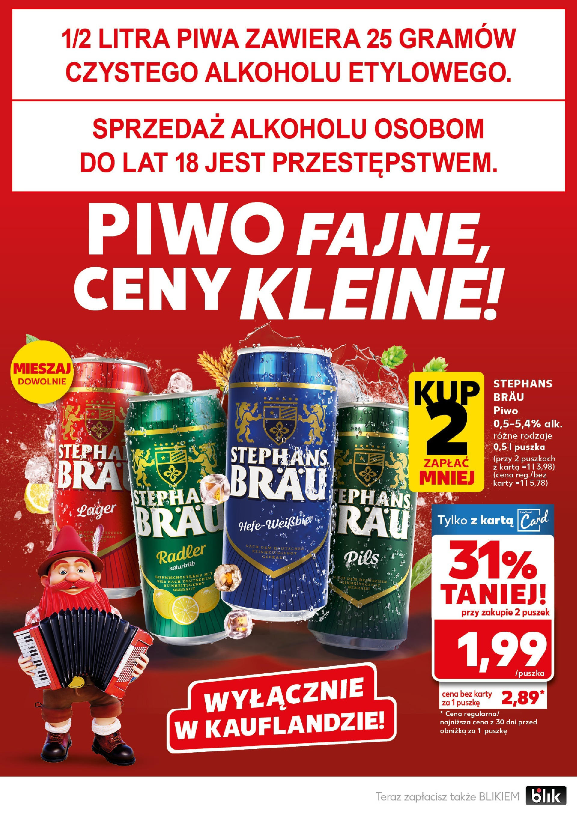 Kaufland gazetka - Super Sobota od 07.06.2025 - od jutra PDF | Strona: 6 | Produkty: Karta, Piwo