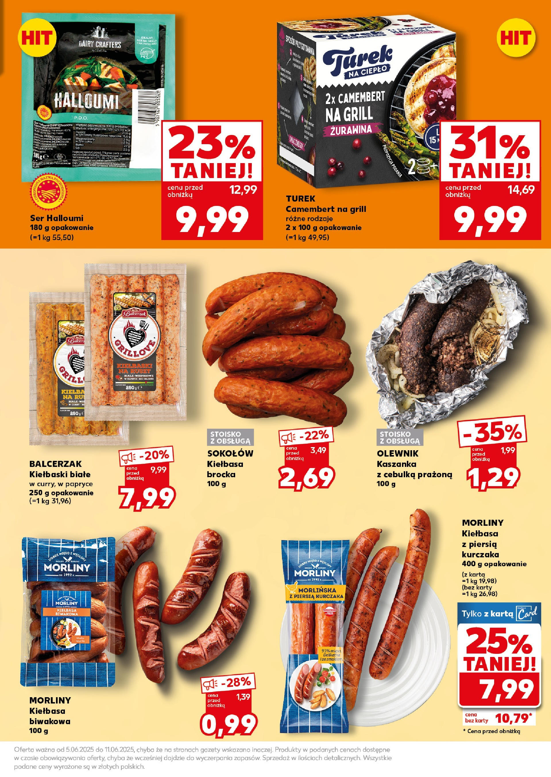 Kaufland gazetka - Super Sobota od 07.06.2025 - od jutra PDF | Strona: 11 | Produkty: Halloumi, Ruszt, Żurawina, Ser