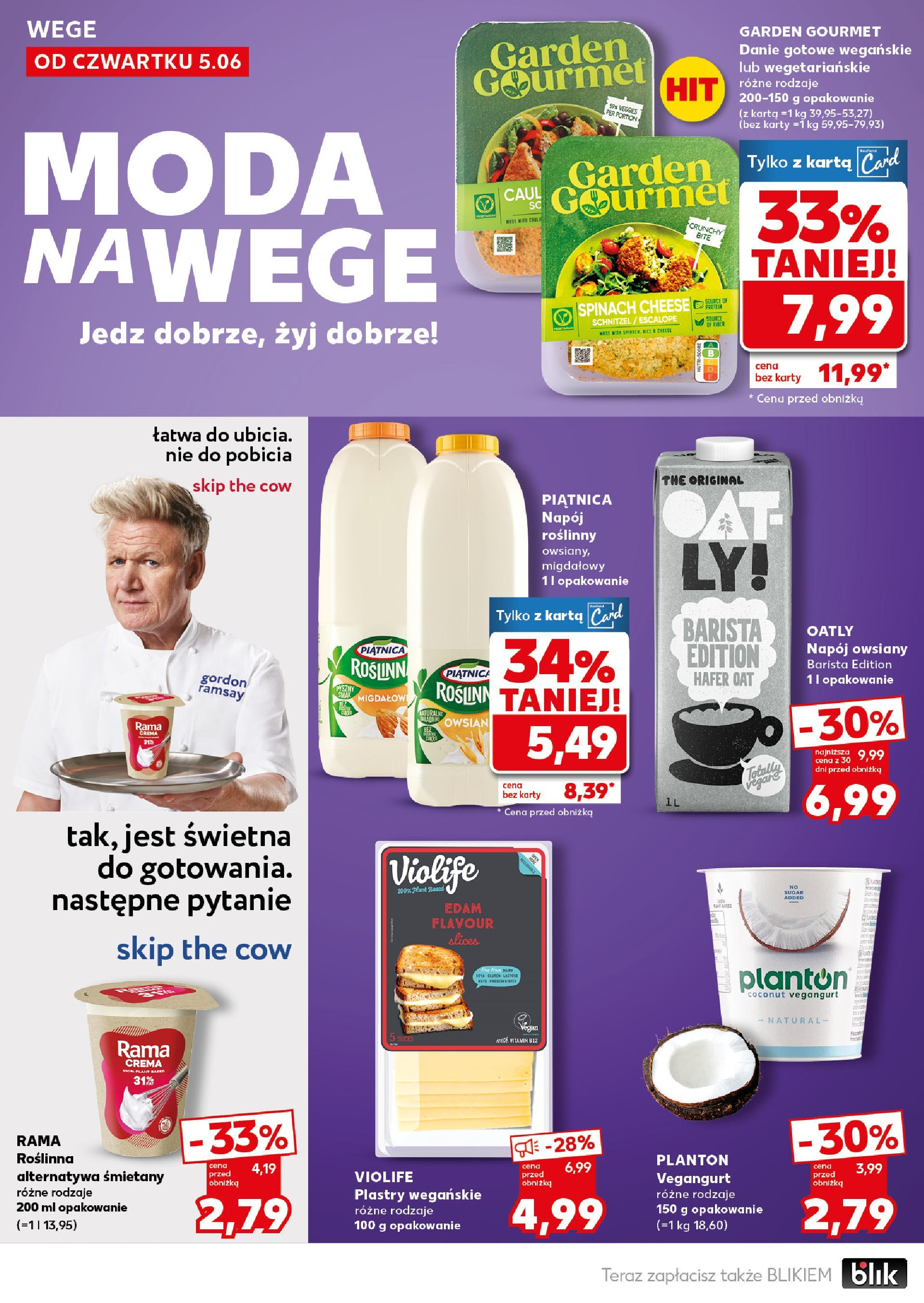 Kaufland gazetka - Super Sobota od 07.06.2025 - od jutra PDF | Strona: 16 | Produkty: Napój owsiany, Karta