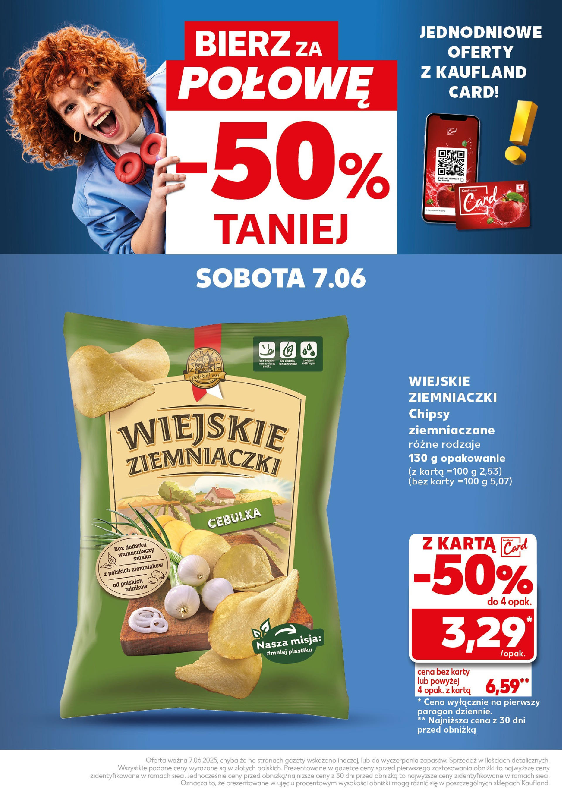 Kaufland gazetka - Super Sobota od 07.06.2025 - od jutra PDF | Strona: 26 | Produkty: Karta, Chipsy, Ziemniaczki