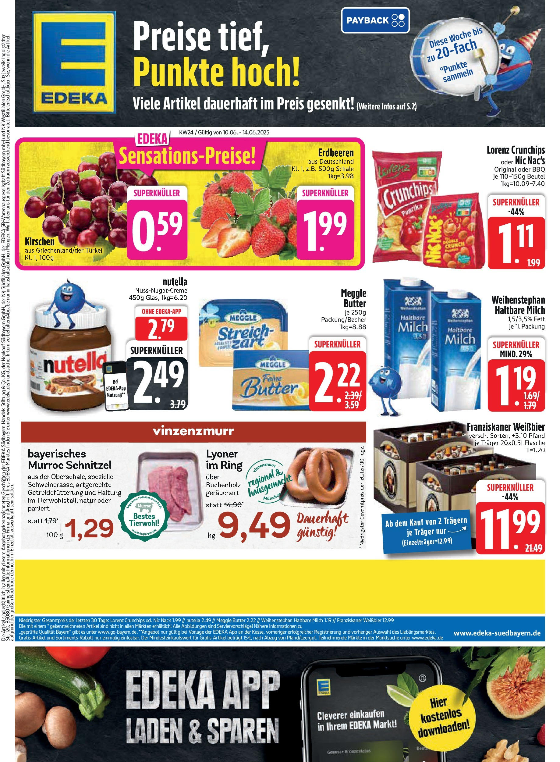 EDEKA Prospekt ab 08.06.2025 - Prospekt Schliersee Online