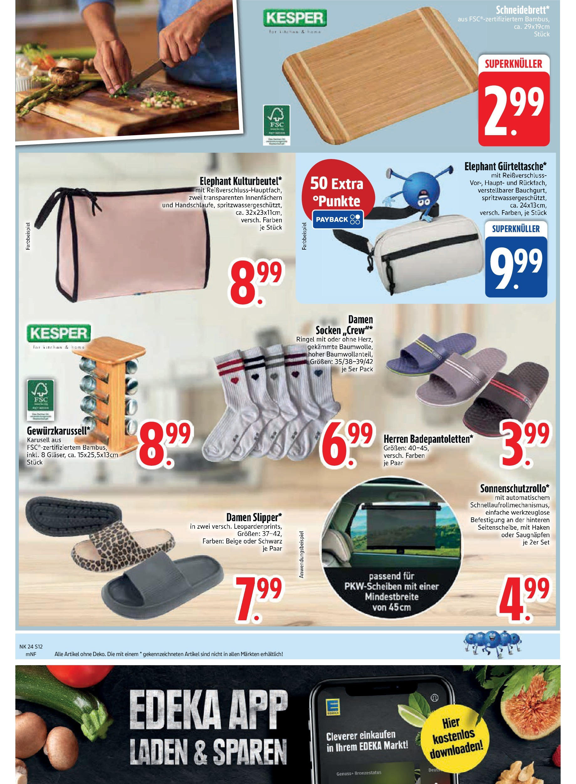 Edeka - EDEKA: Wochenangebote (ab 08.06.2025) » Angebote Online | Seite: 12 | Produkte: Socken