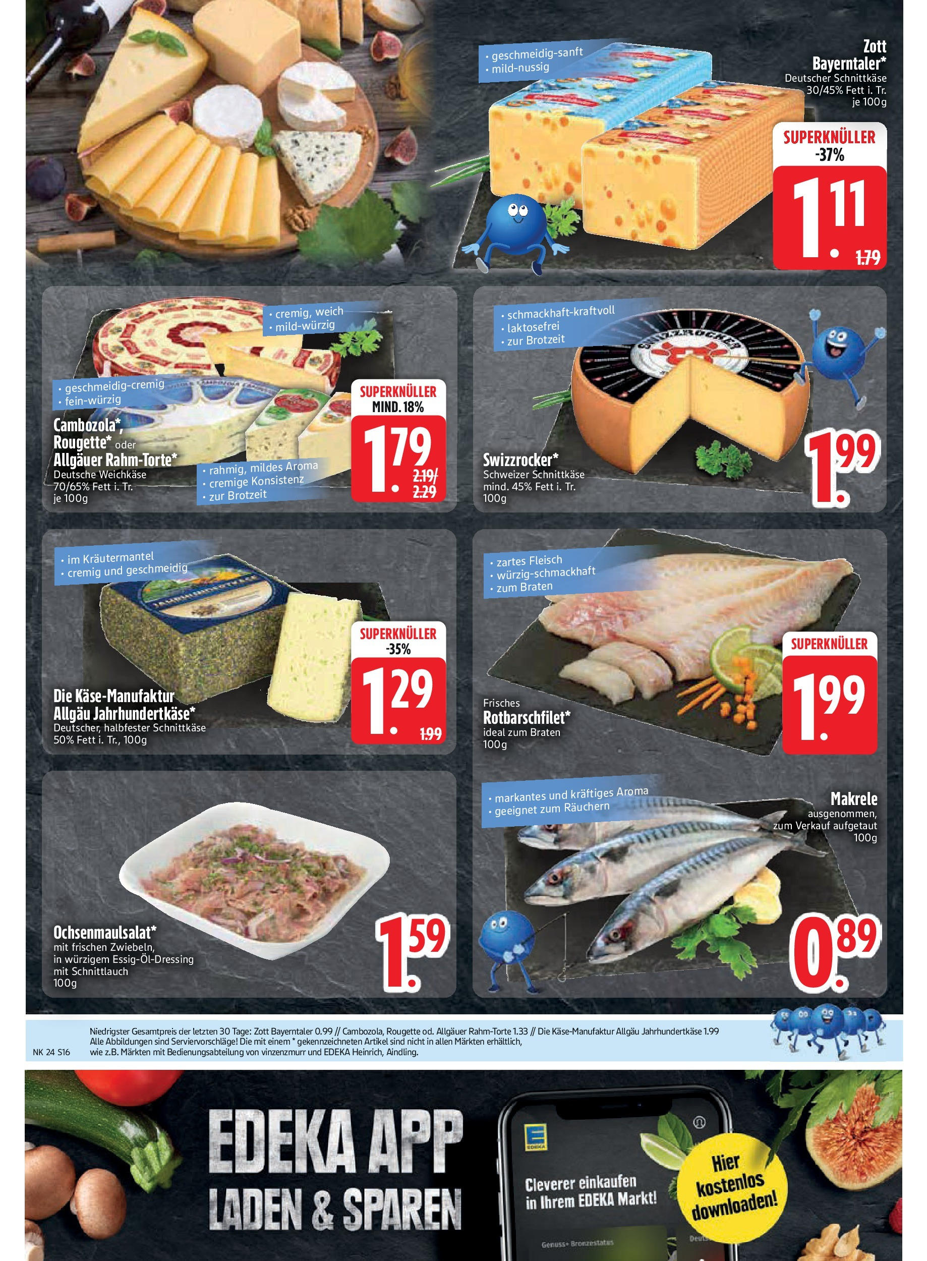 Edeka - EDEKA: Wochenangebote (ab 08.06.2025) » Angebote Online | Seite: 16 | Produkte: Fleisch