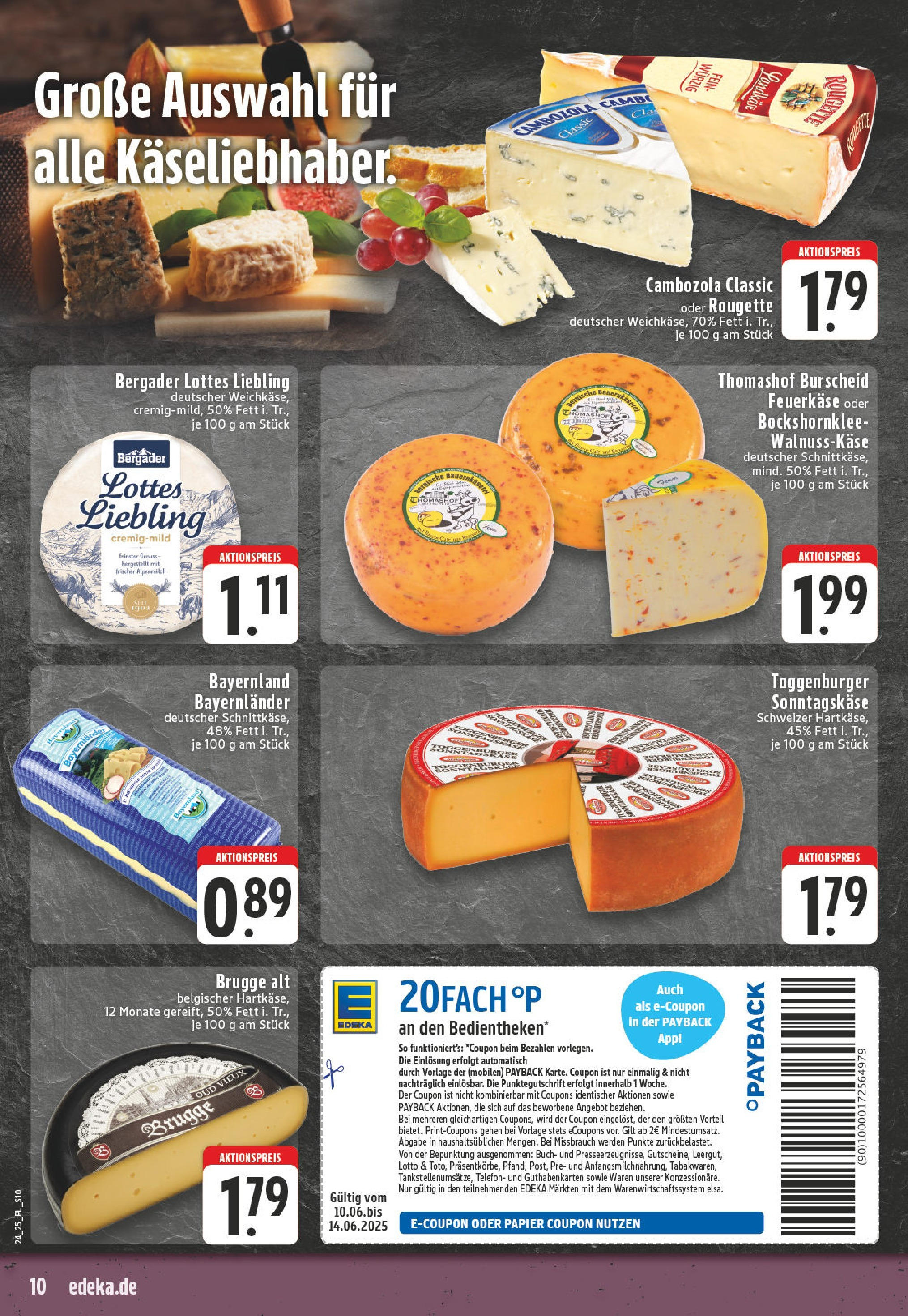 Edeka prospekt Titz	 (ab 08.06.2025) » Angebote Online | Seite: 10 | Produkte: Telefon