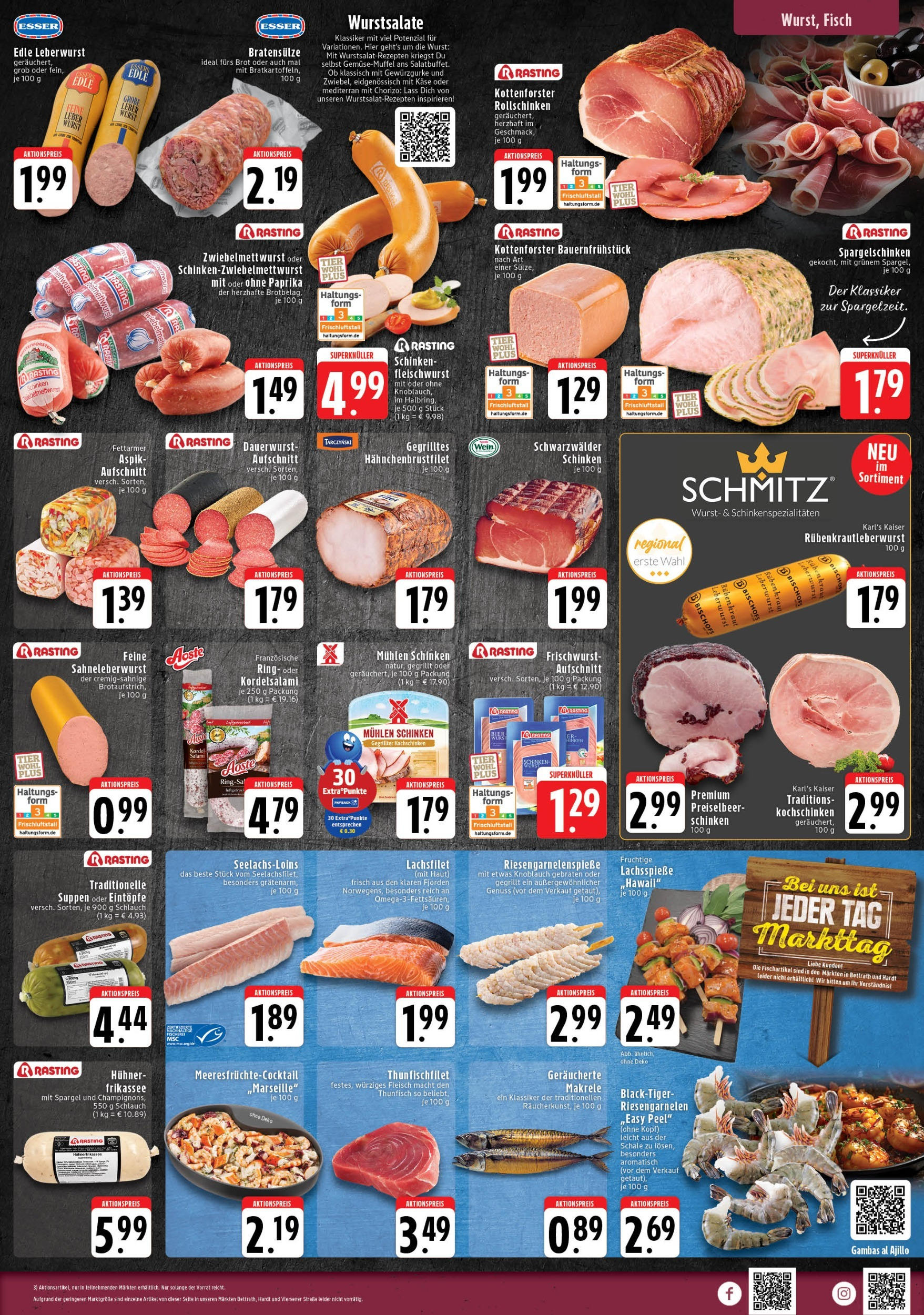 Edeka prospekt Wegberg	 (ab 08.06.2025) » Angebote Online | Seite: 3 | Produkte: Thunfisch, Fisch, Wein, Fleisch