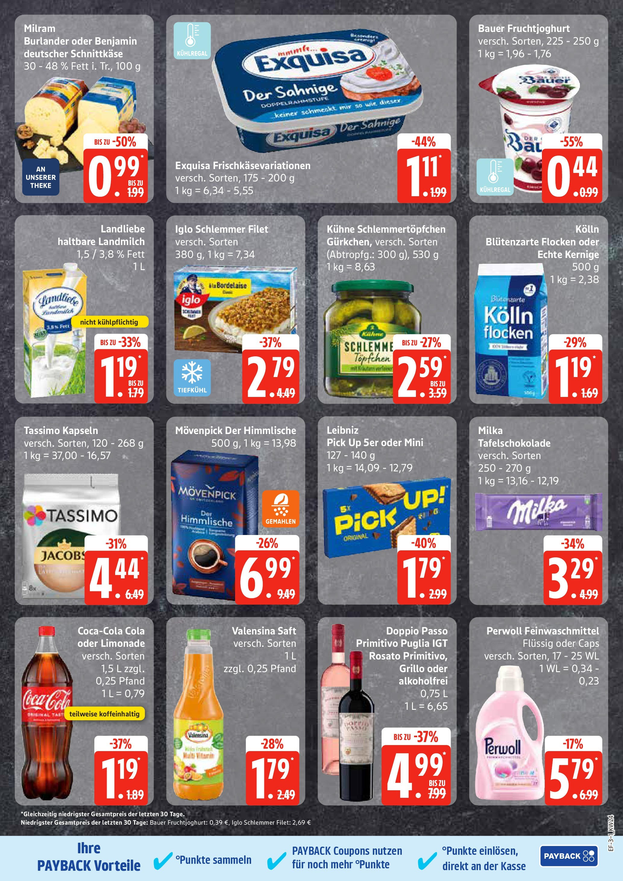Edeka prospekt Schellhorn	 (ab 08.06.2025) » Angebote Online | Seite: 3 | Produkte: Theke, Perwoll, Limonade, Valensina
